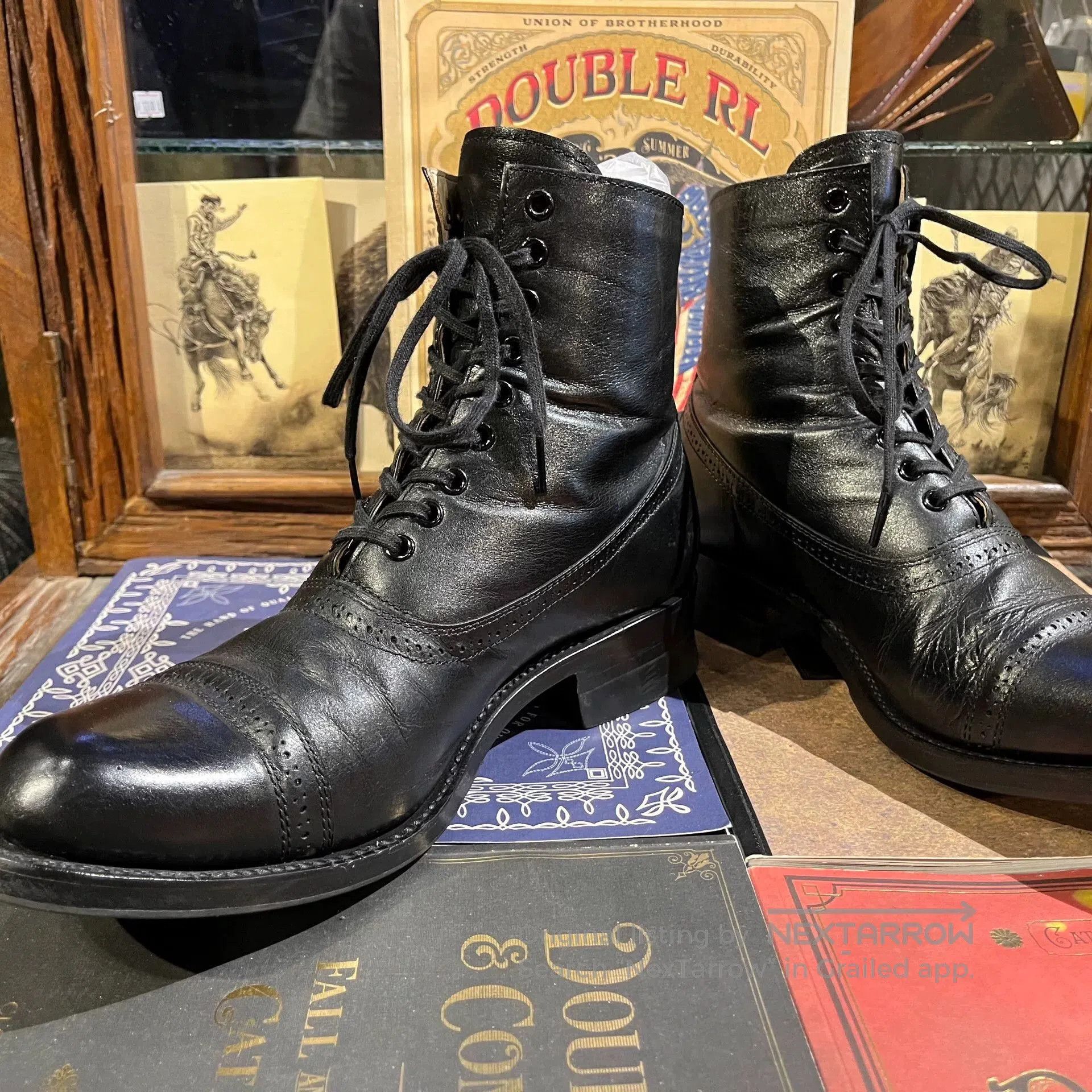 Julius japanese limited edition stylish black boots. Size US 9.5 / EU 42-43 - 6 Thumbnail