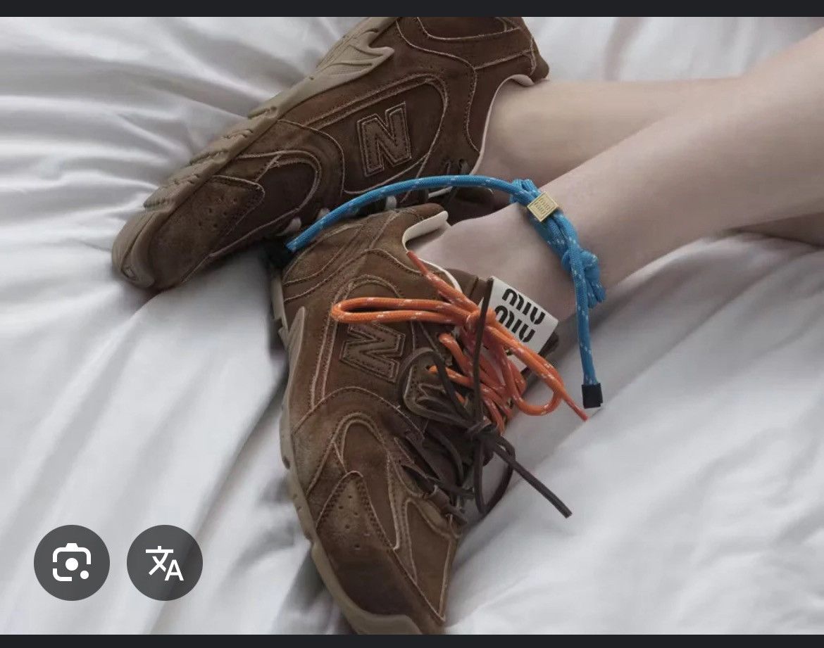 Miu Miu × New Balance Miu Miu x New Balance Brown low-top Size US 5.5 / IT 35.5 - 13 Thumbnail