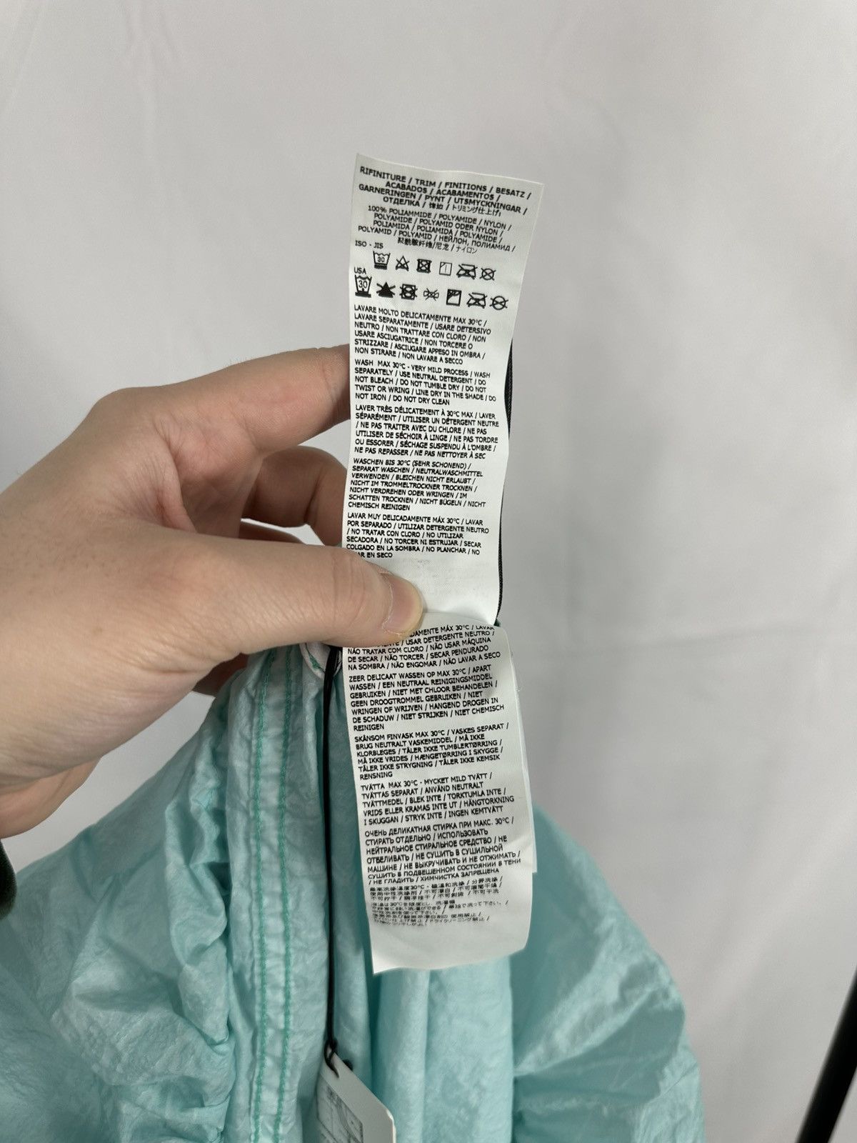 Stone Island Stone Island Reflective Grid Cape Size US XXL / EU 58 / 5 - 13 Thumbnail