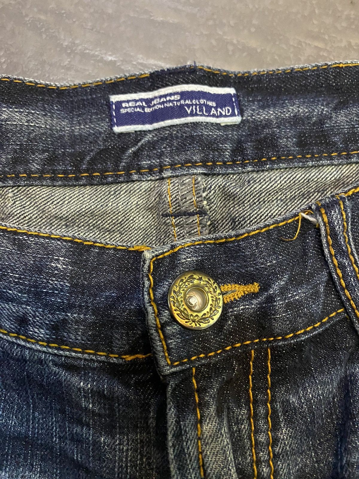 Japanese Brand Japan Villand crazy lightning jeans Size US 34 / EU 50 - 6 Thumbnail