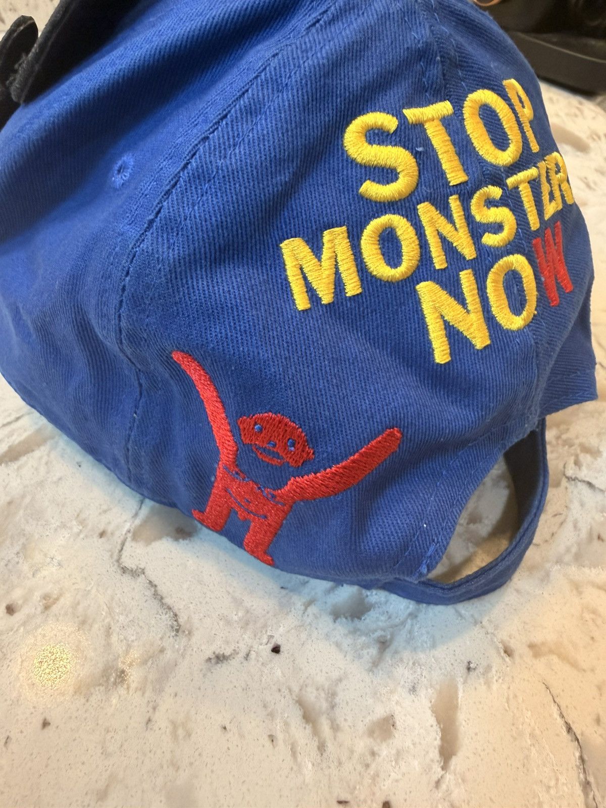 Walter Van Beirendonck Walter Van Beirendonck FW 21 “Stop Monsters Now” Cap Size ONE SIZE - 6 Thumbnail