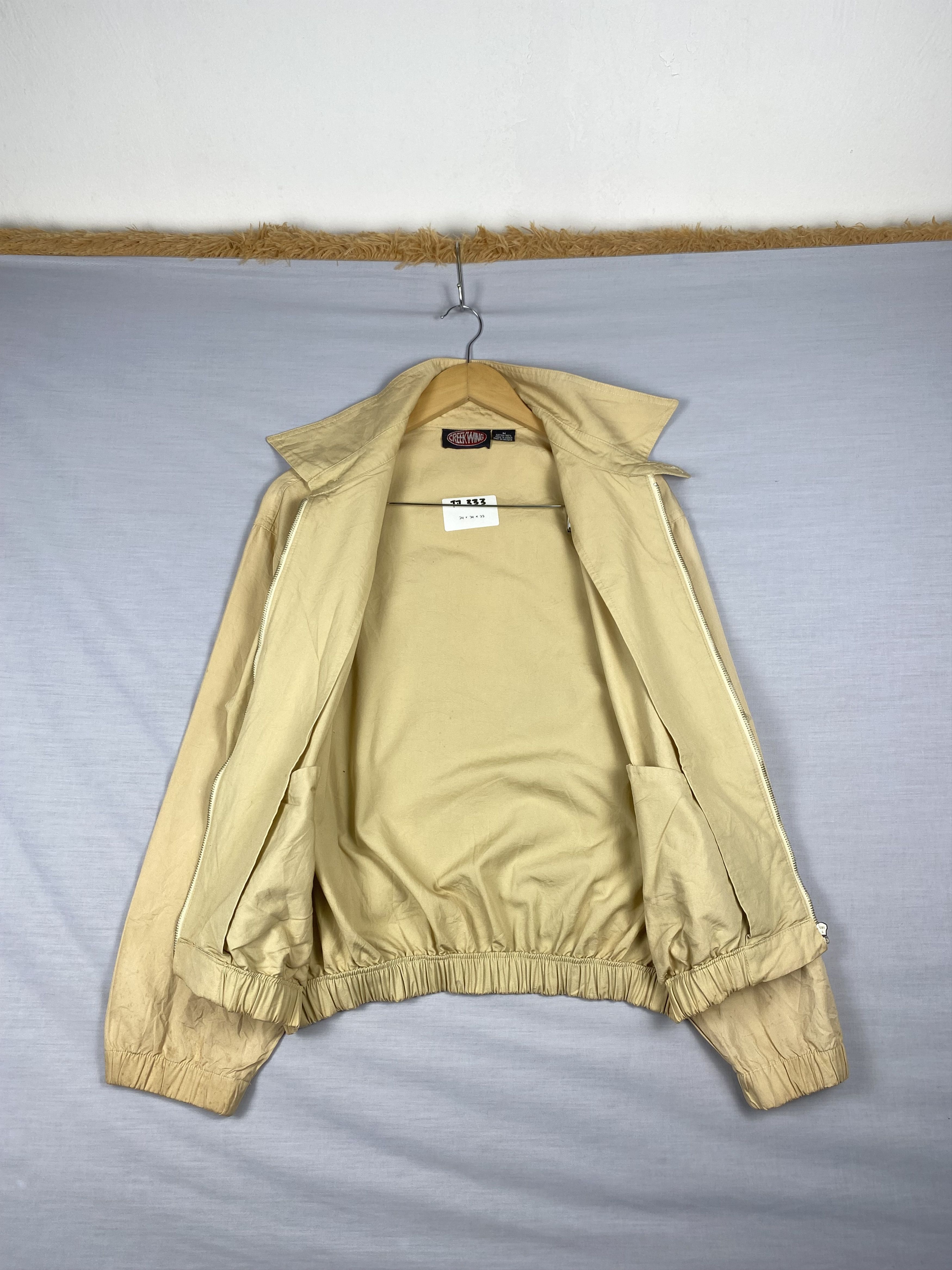 Vintage Creekwing Zip Up Light Jacket