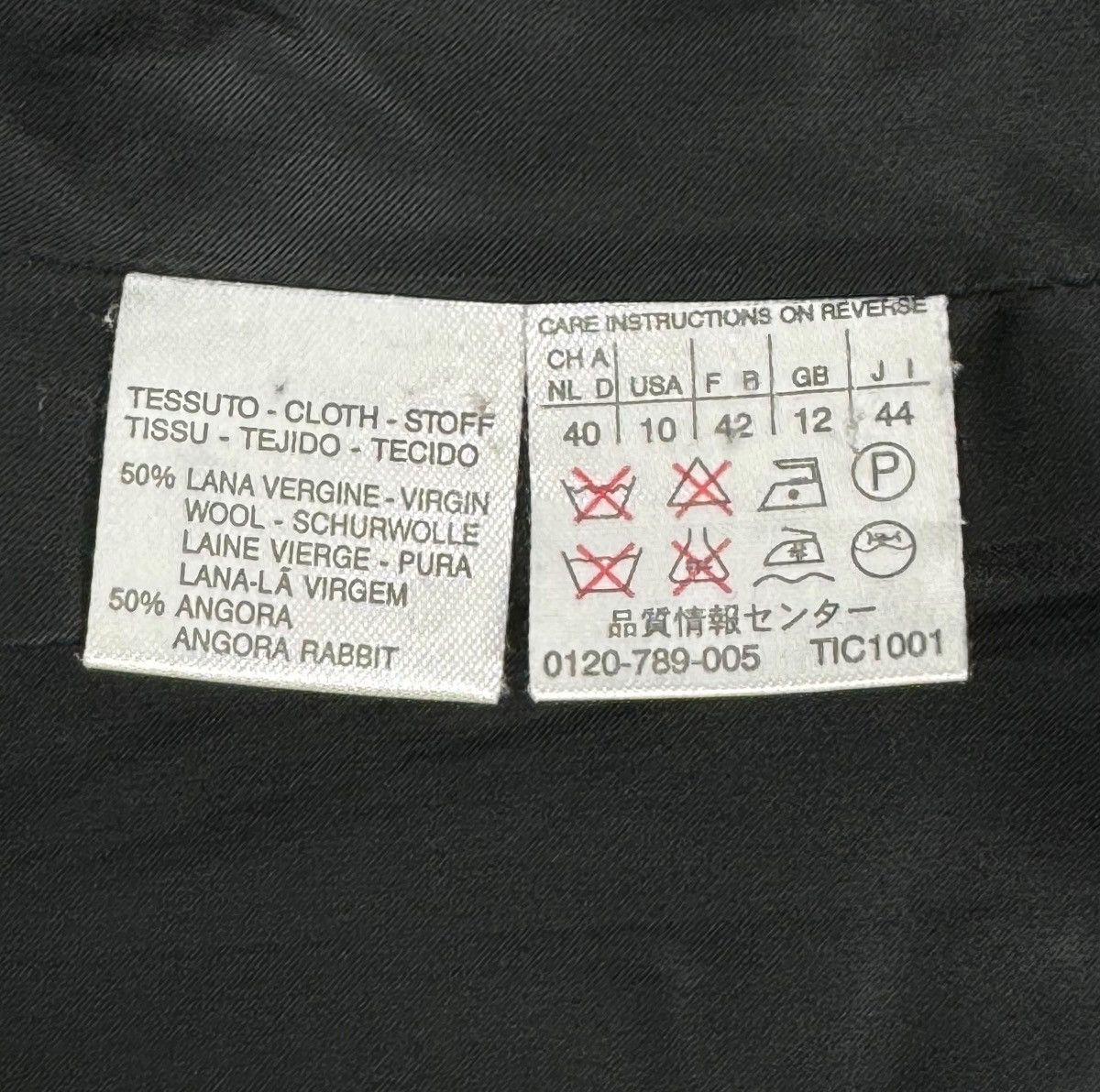 Max Mara Max Mara Virgin Wool-Angora Rabbit Coat size US10 IT44 Size L / US 10 / IT 46 - 13 Thumbnail