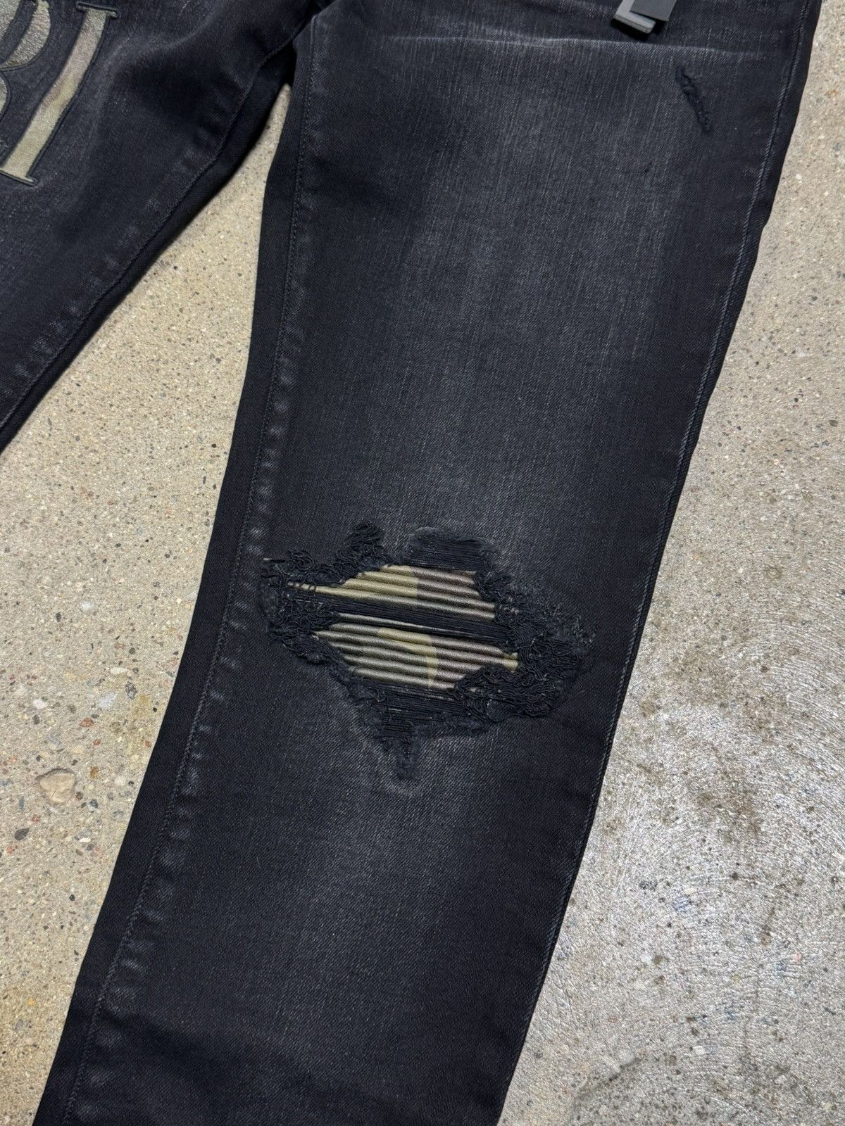 Amiri Amiri Core Logo Black Jeans NEW 1300$ Size US 31 - 4 Thumbnail