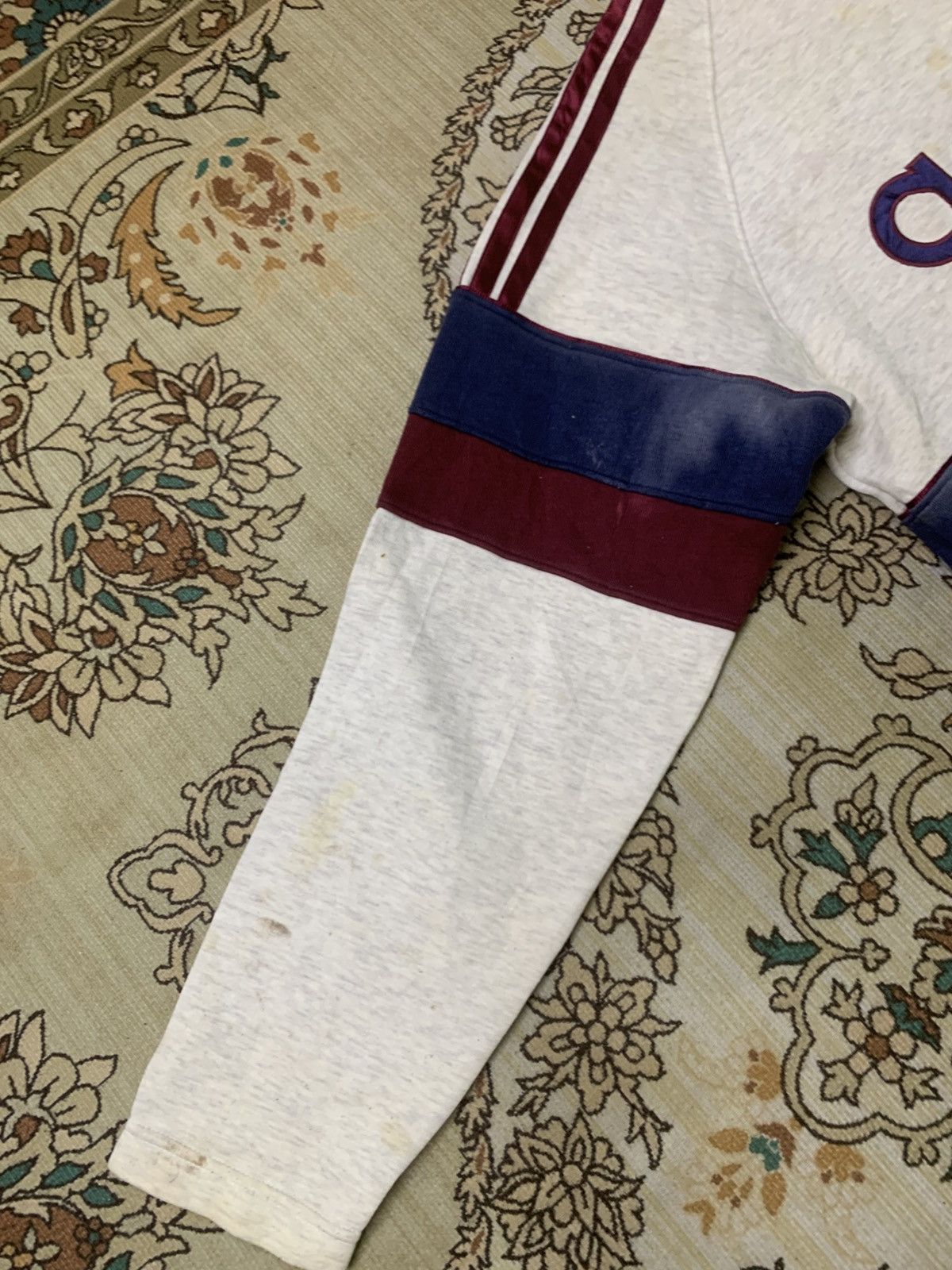 Adidas VINTAGE ADIDAS SWEATSHIRTS 90s BIG LOGO Size US M / EU 48-50 / 2 - 8 Thumbnail