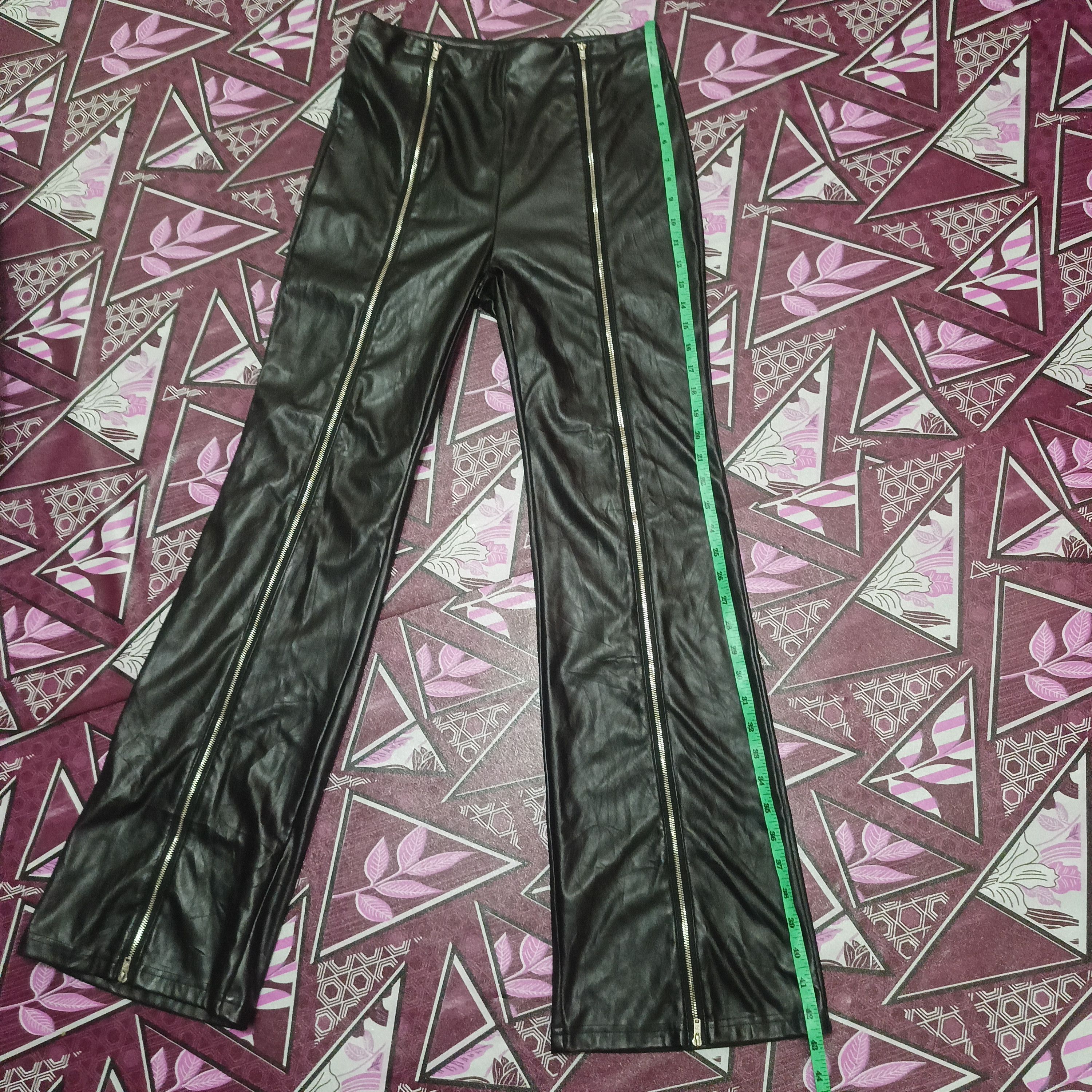 Japanese Brand × Shein Rare PVC Leather Pants Zipper Size US 28 / EU 44 - 17 Thumbnail