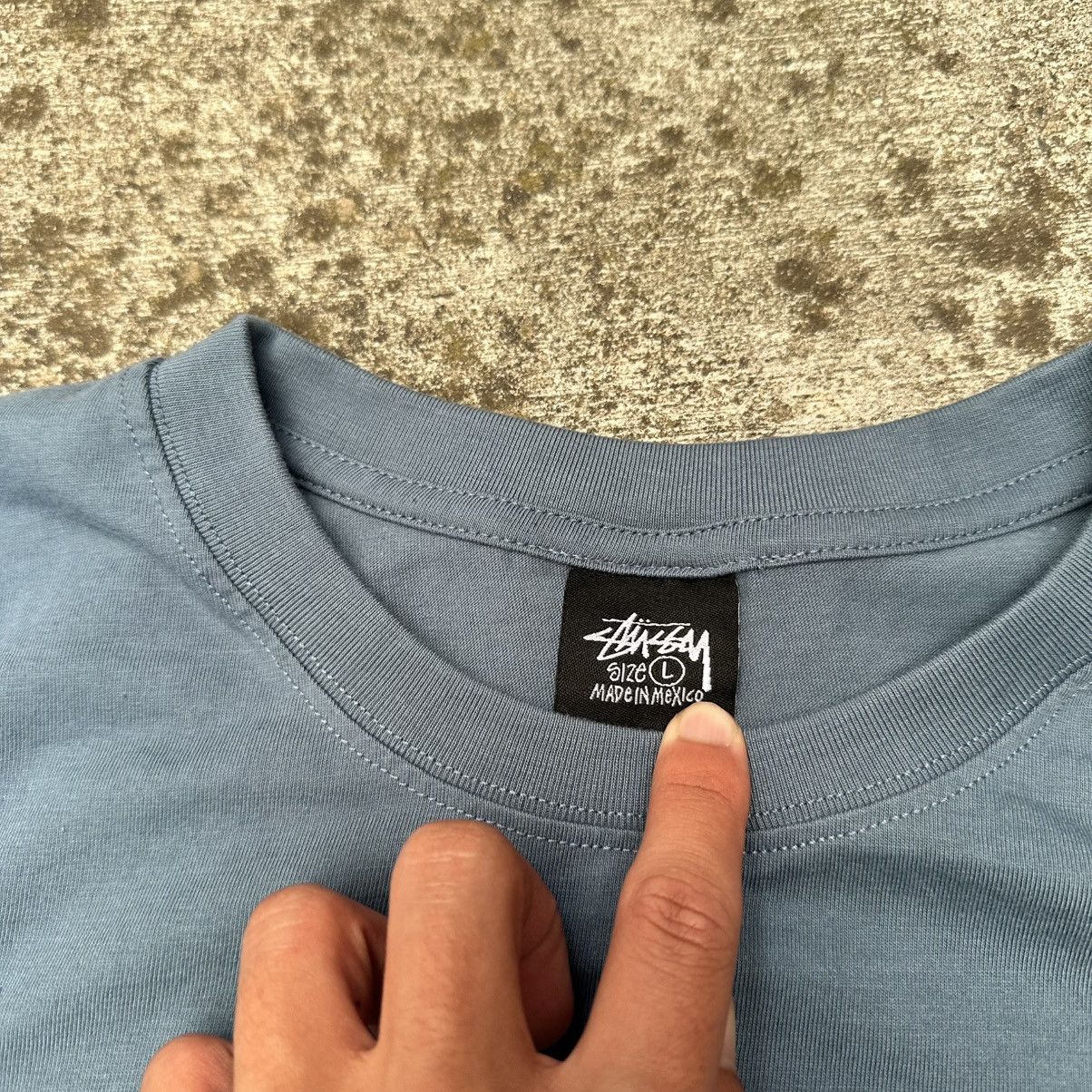 Stussy Blue Stussy Hypnos T-Shirt Size Large Size US L / EU 52-54 / 3 - 4 Thumbnail
