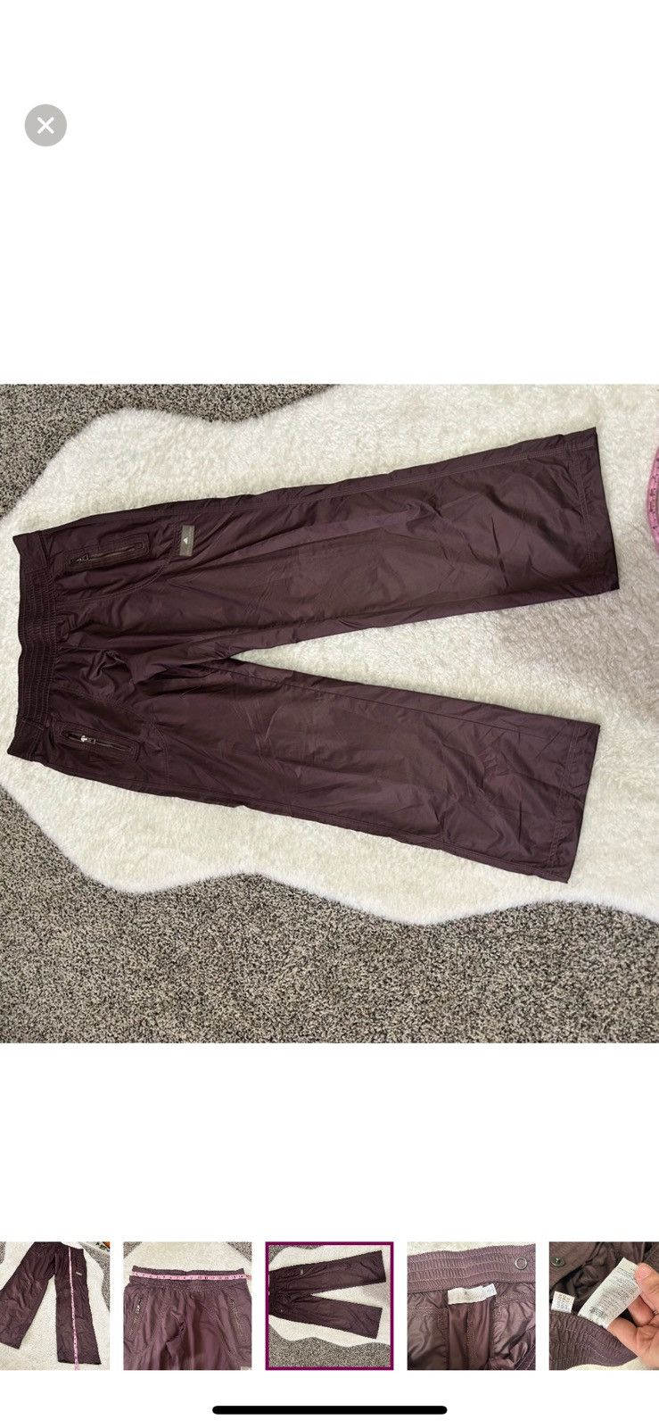 Adidas × Stella McCartney Adidas by Stella McCartney medium windbreaker pants Size 30" / US 8 / IT 44 - 4 Thumbnail