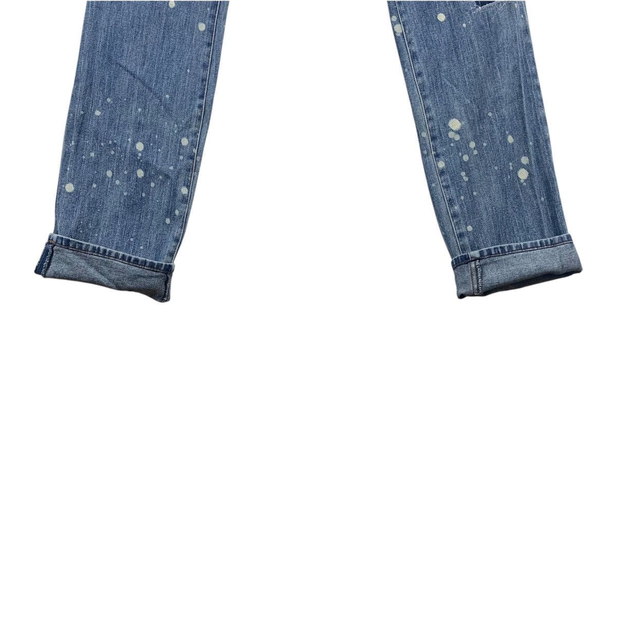 Japanese Brand JTU japanesebrand painter patcher blue jeans Size 29" - 15 Thumbnail