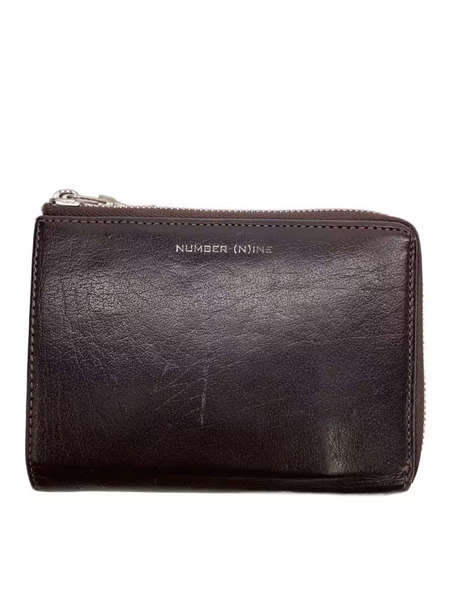 Number (N)ine Logo Zip Leather Wallet Size ONE SIZE - 1 Thumbnail