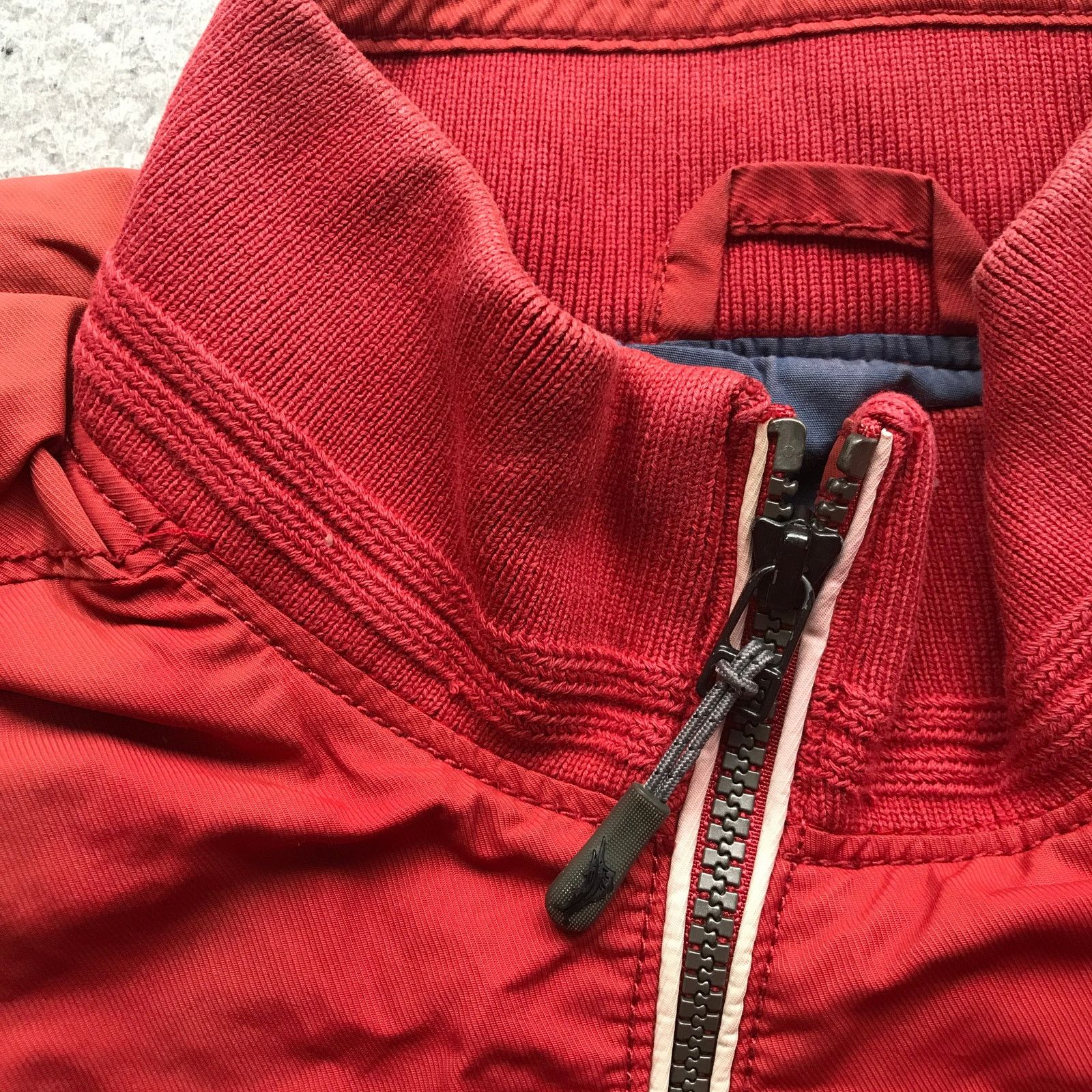 Tommy Bahama Tommy Bahama Lined Bomber Jacket Mens Medium Red Full Zip Size US M / EU 48-50 / 2 - 5 Thumbnail