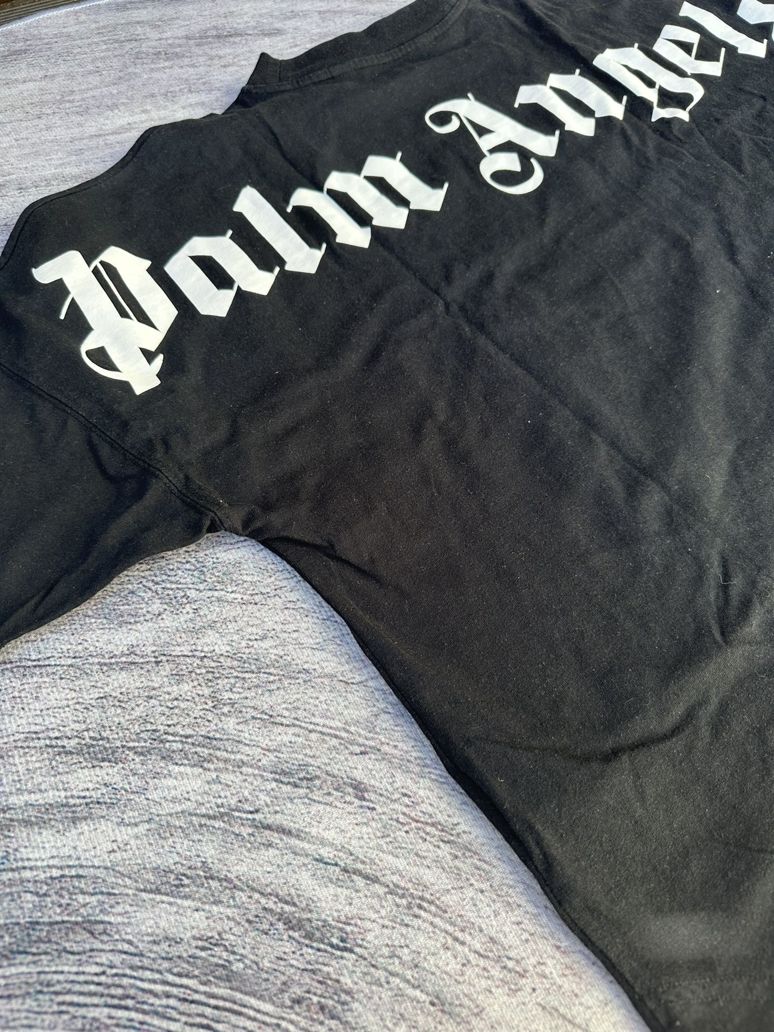 Palm Angels Palm Angels T-Shirt Big Back Logo Print Black Size US XS / EU 42 / 0 - 3 Thumbnail