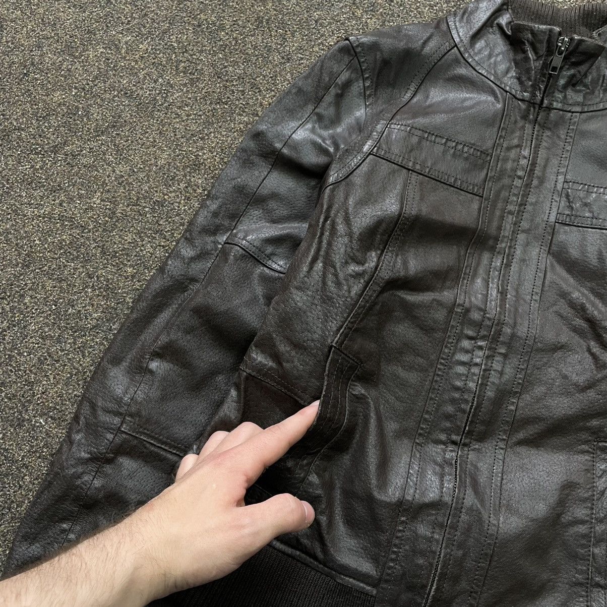 Vintage Vintage Y2K Faded Bomber Jacket Punk Streetwear Cropped M Size M / US 6-8 / IT 42-44 - 3 Thumbnail