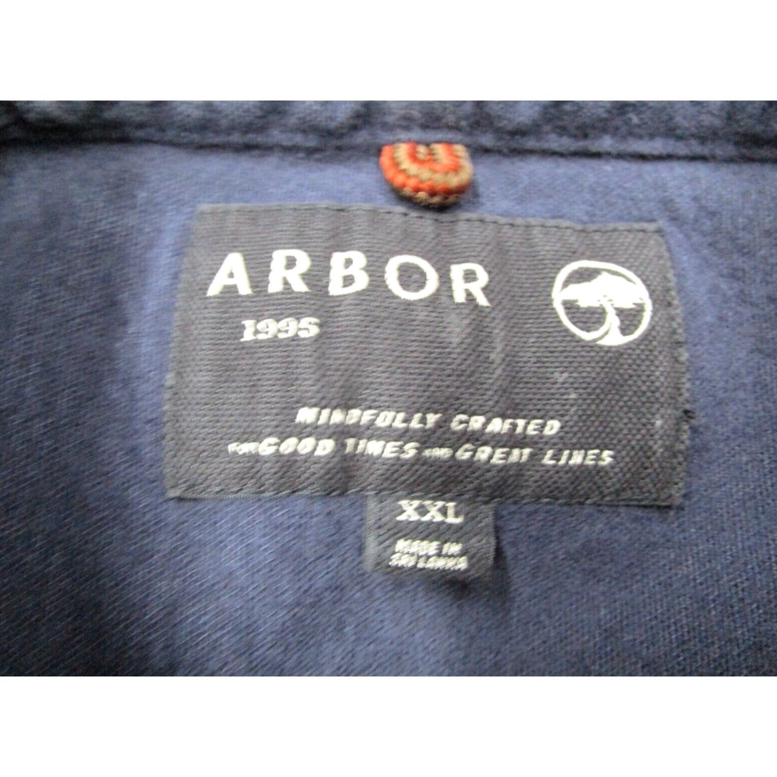 Vintage VINTAGE Arbor Shirt Men 2XL Blue Button-Up Twill Work Shacket Outdoor Activewear Size US XXL / EU 58 / 5 - 3 Thumbnail