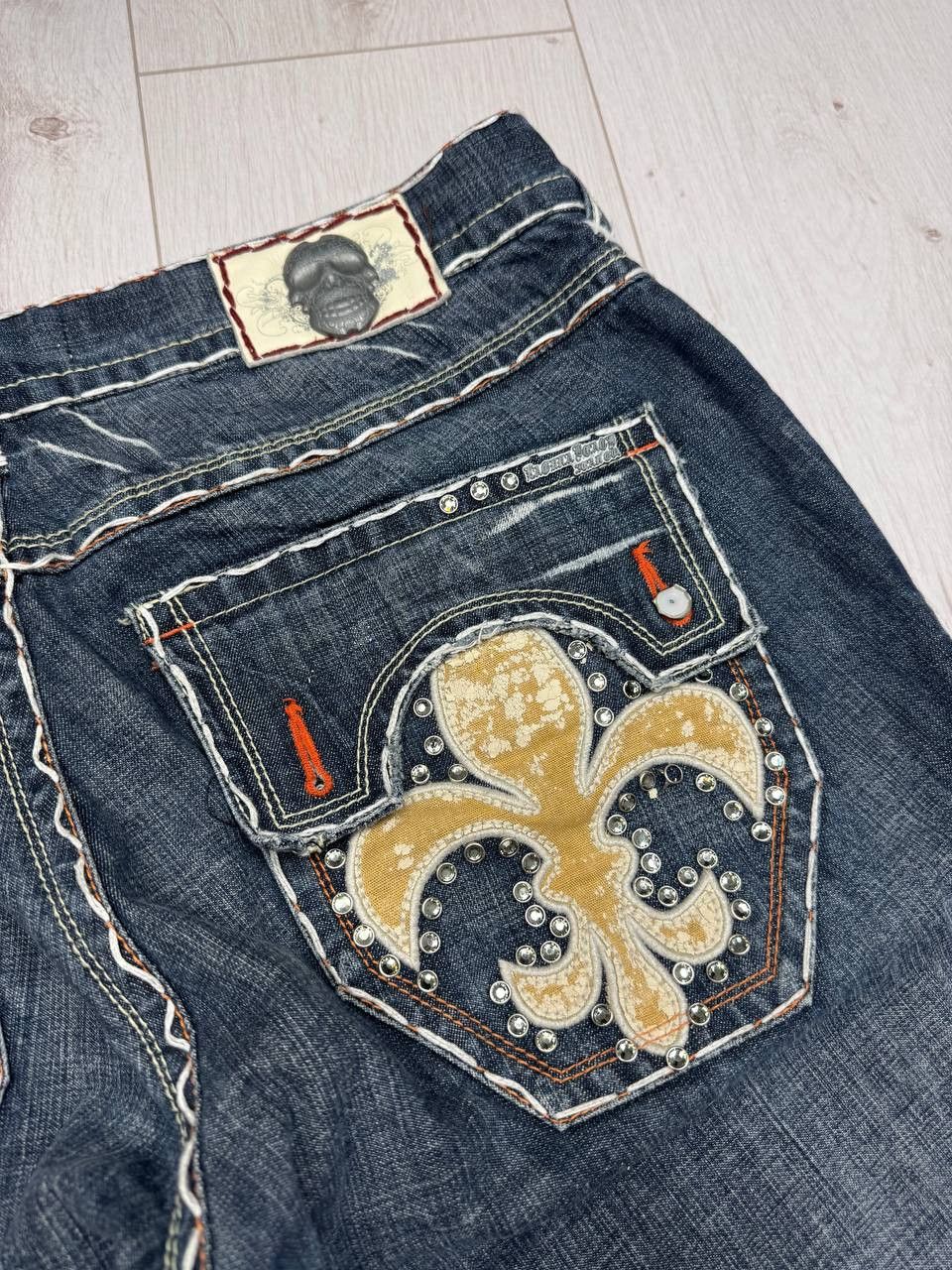 Other Made in USA Laguna Beach Skulls Jeans Size US 36 / EU 52 - 7 Thumbnail