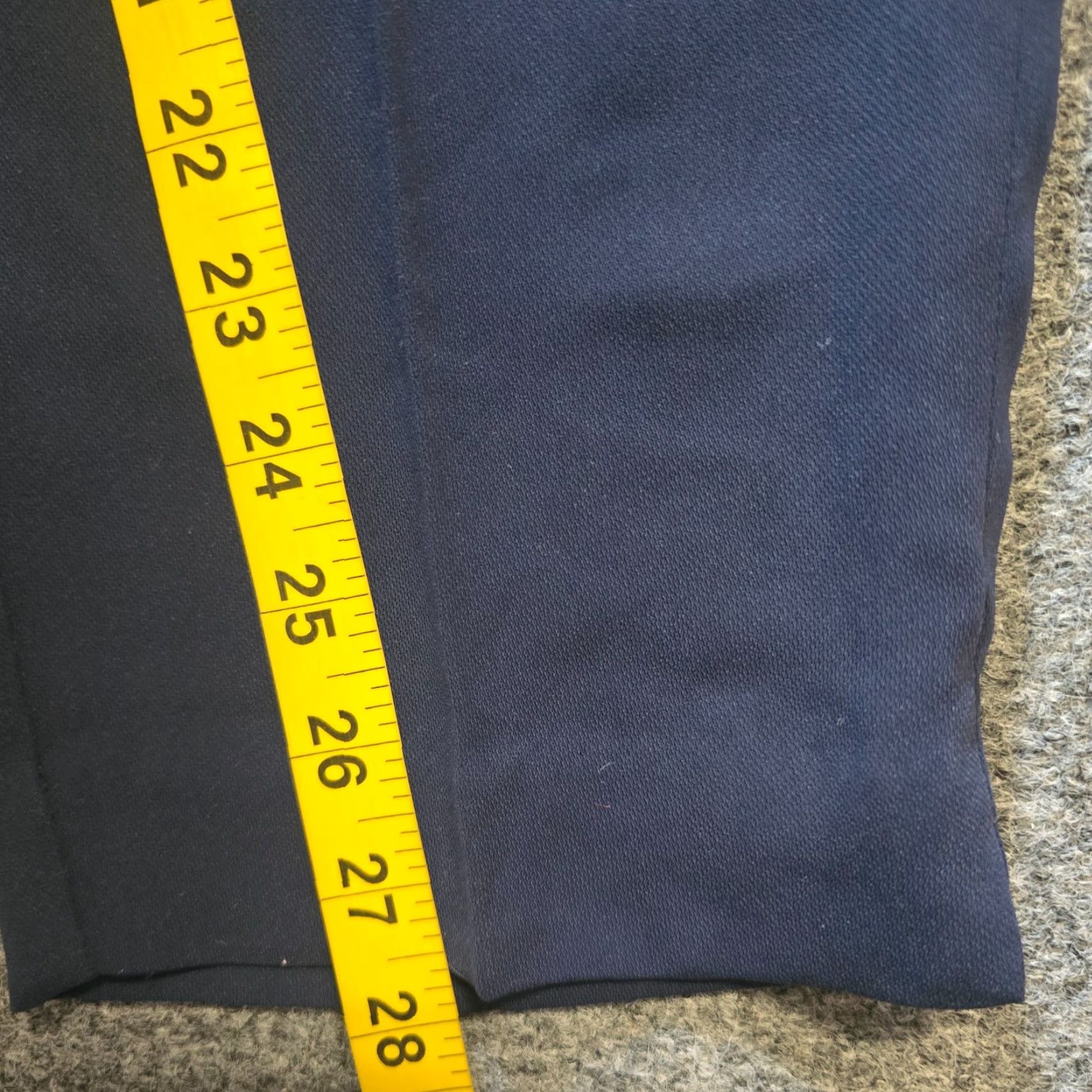 J.Crew J.CREW Pants Womens Size 12 Blue Relaxed Taper Pull On Career Minimal Capsule Dress Pants Size 34" / US 12 / IT 48 - 7 Thumbnail