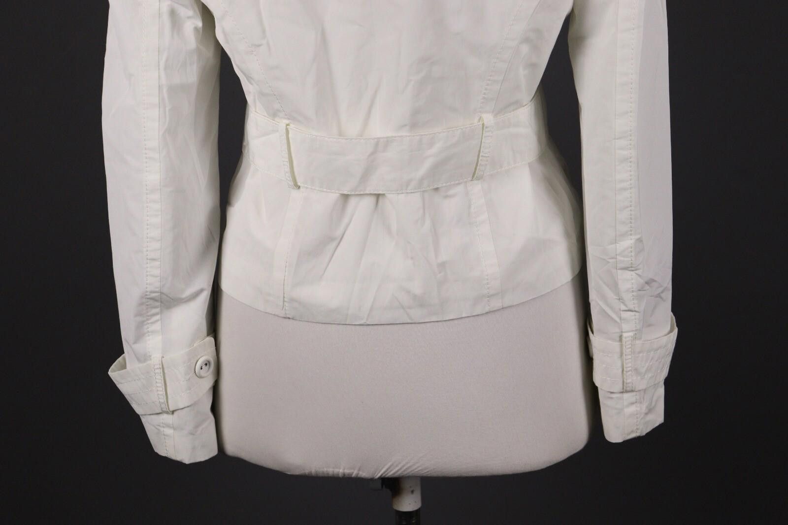 Polo Ralph Lauren Laurel by Escada White Double Belted Coat Jacket Size 38 Size M / US 6-8 / IT 42-44 - 8 Thumbnail