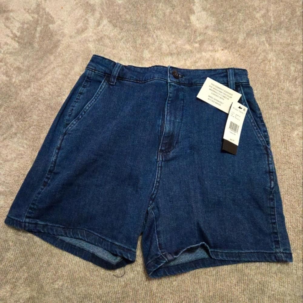 Designer Black Tape Shorts Size 27" / US 4 / IT 40 - 1 Thumbnail