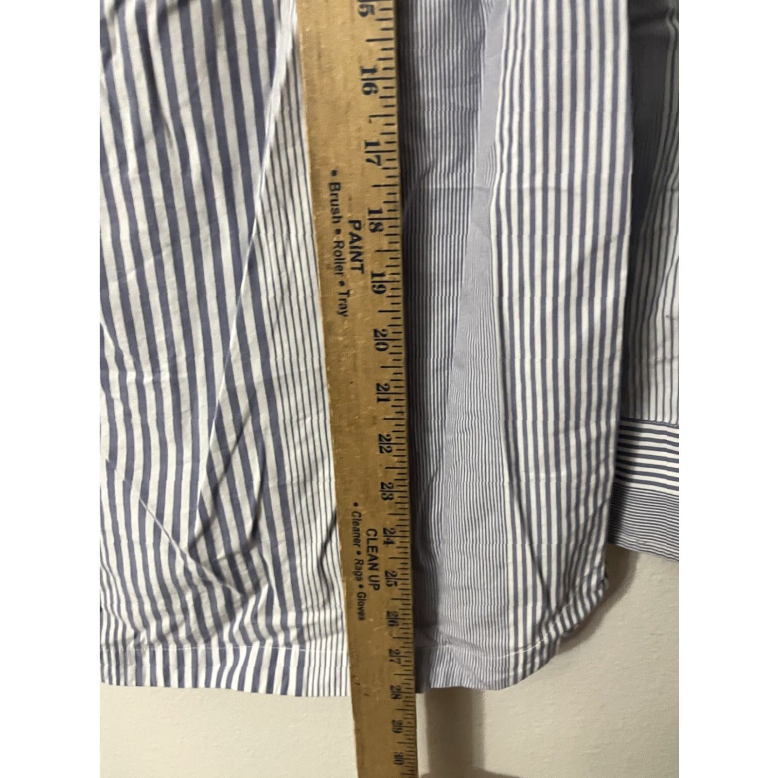 Banana Republic Banana Republic Parker Fit Button down Blouse Cotton Blue Stripe XS Women's Blouse Stripe Lightweight Cotton Shirt XS Size XS / US 0-2 / IT 36-38 - 4 Thumbnail