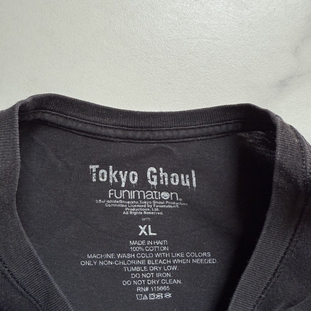 Anime × Japanese Brand × Vintage Vintage Y2K Tokyo Ghoul T-Shirt Size XL / US 12-14 / IT 48-50 - 5 Thumbnail