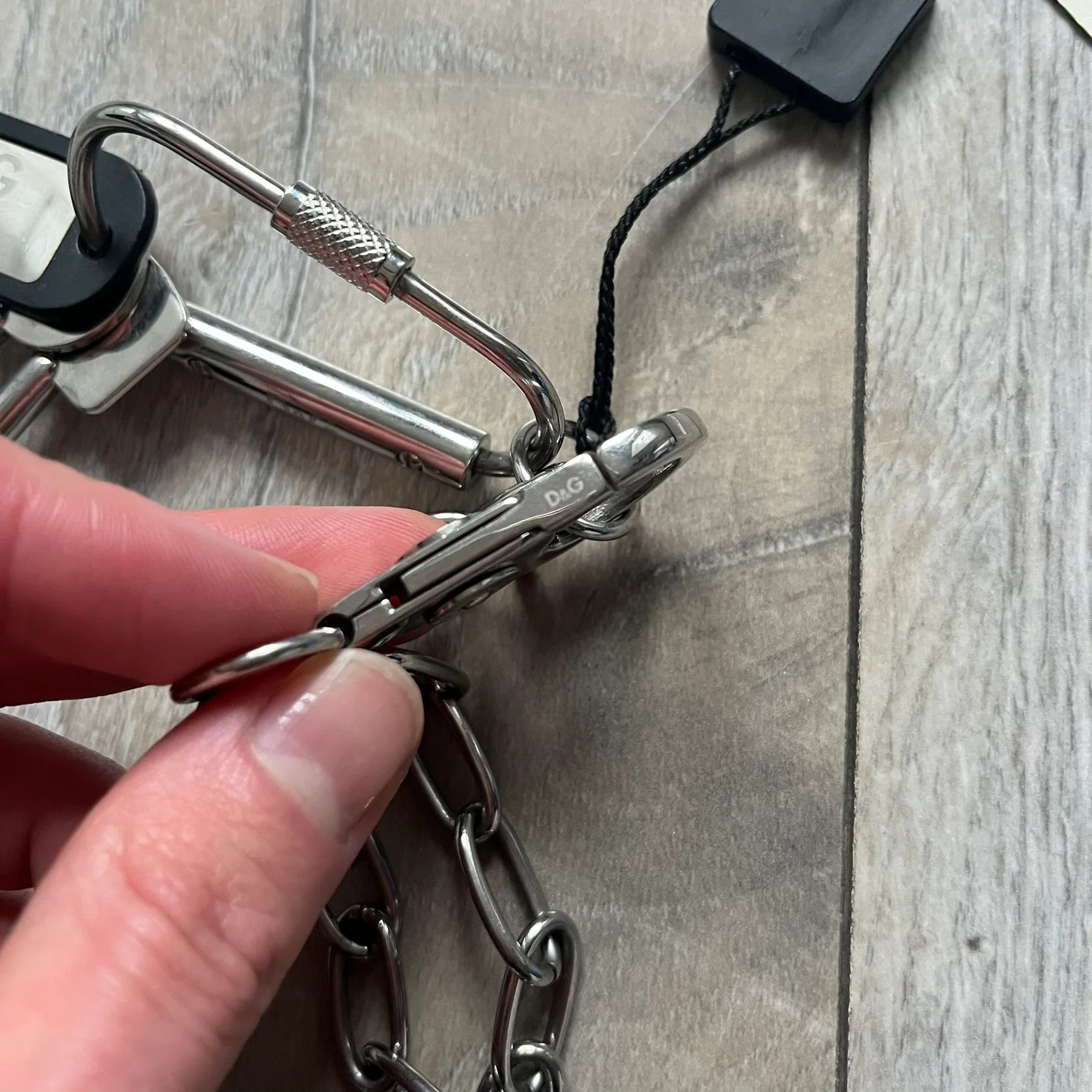 Dolce & Gabbana Dolce & Gabbana Room 13 Carabiner Necklace Size ONE SIZE - 7 Thumbnail