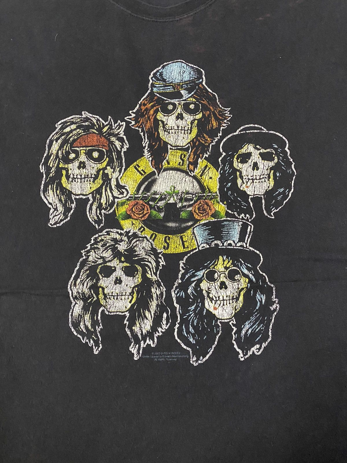 Guns N' Roses Guns N Roses Skull Faces 2005 T-Shirt Size US XXL / EU 58 / 5 - 6 Thumbnail