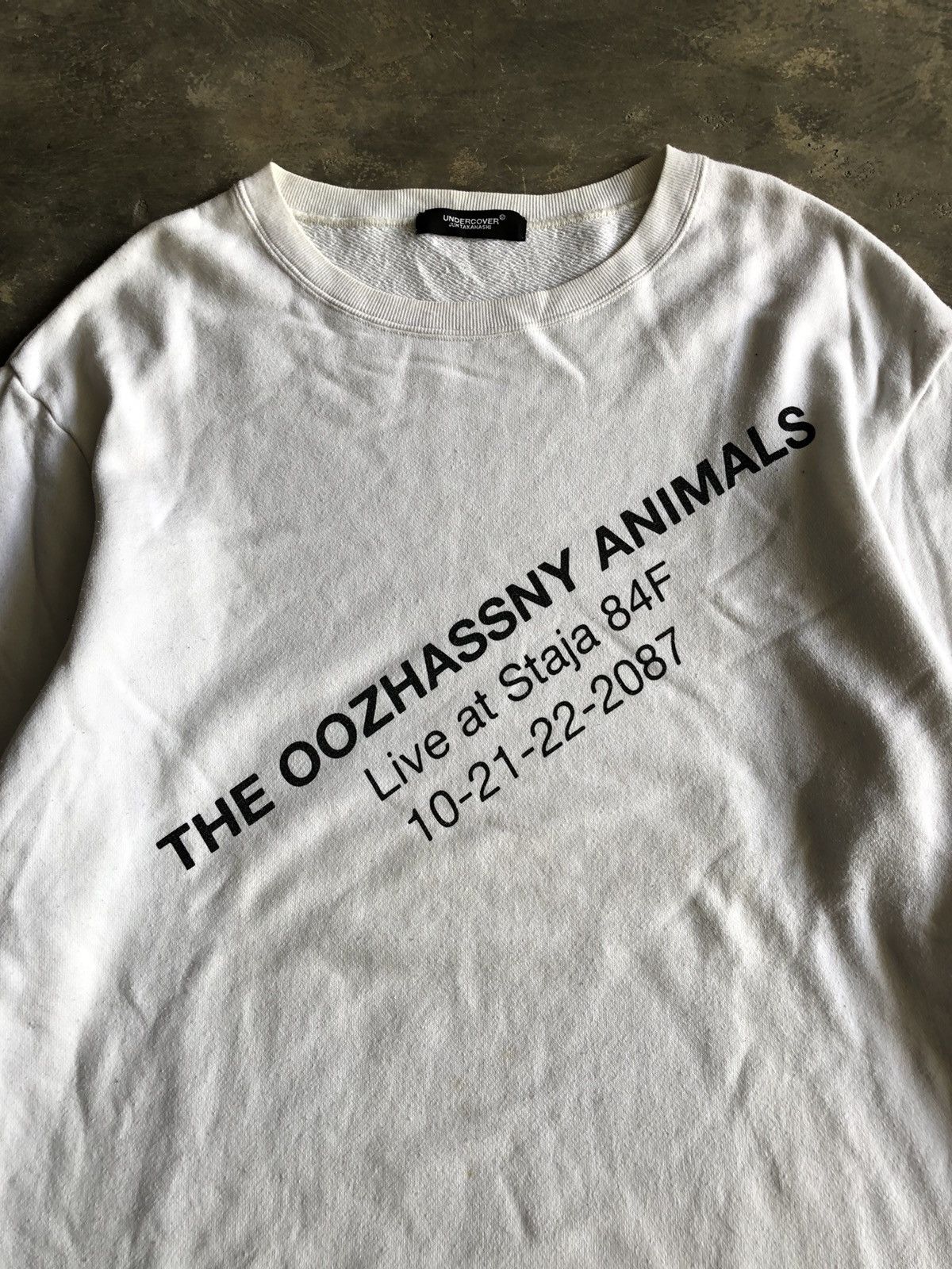 Japanese Brand × Jun Takahashi × Undercover Undercover UCU3816 crewneck a white Size US XL / EU 56 / 4 - 3 Thumbnail