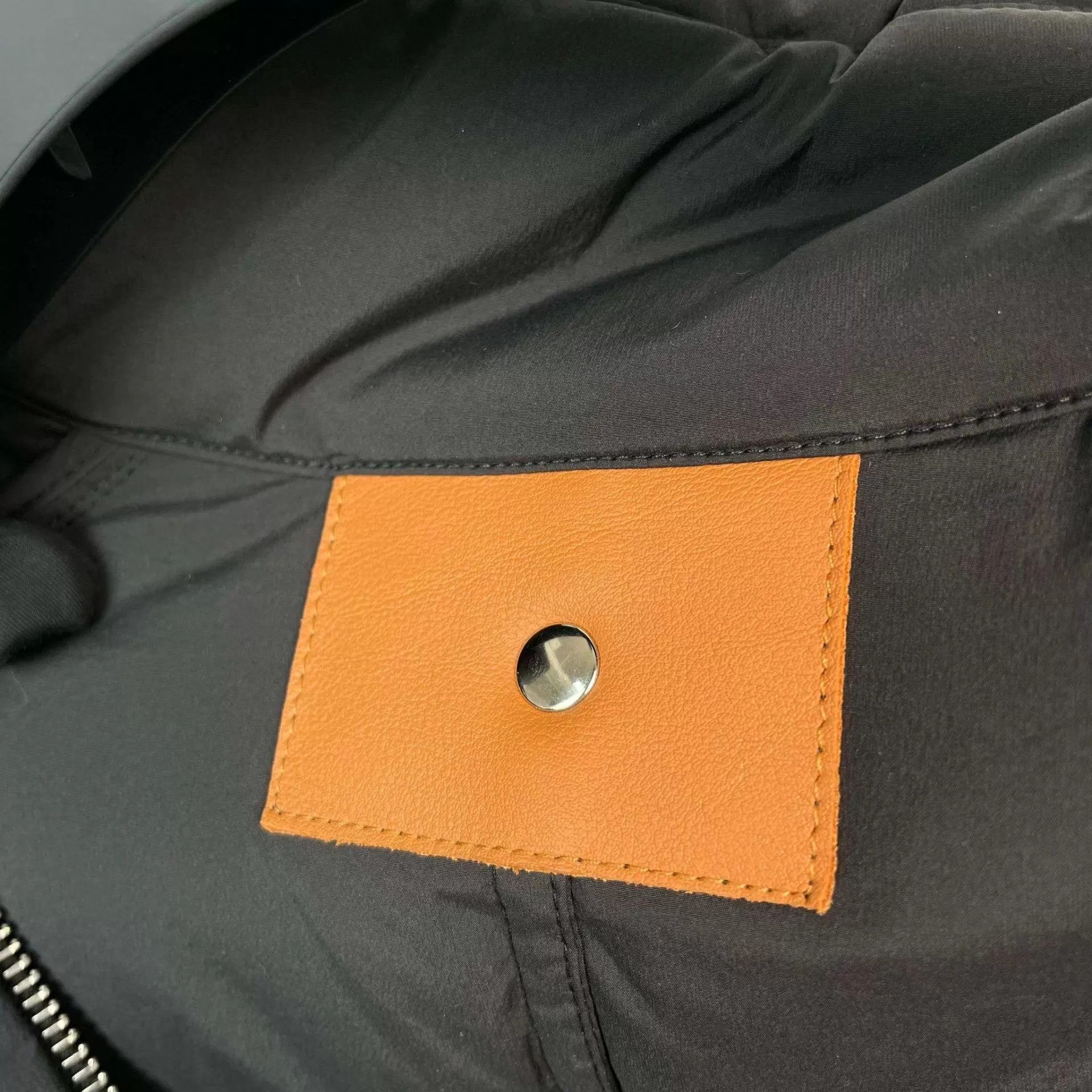 Hermes Hermes Black Stand Collar Short Down Jacket L Size L / US 10 / IT 46 - 3 Thumbnail