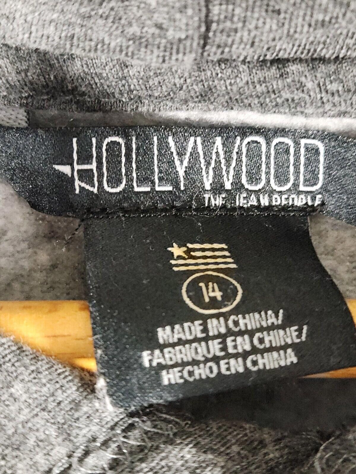 Designer Hollywood The Jean People Boys Pullover Hoodie Size 14 Size US XXS / EU 40 - 2 Thumbnail