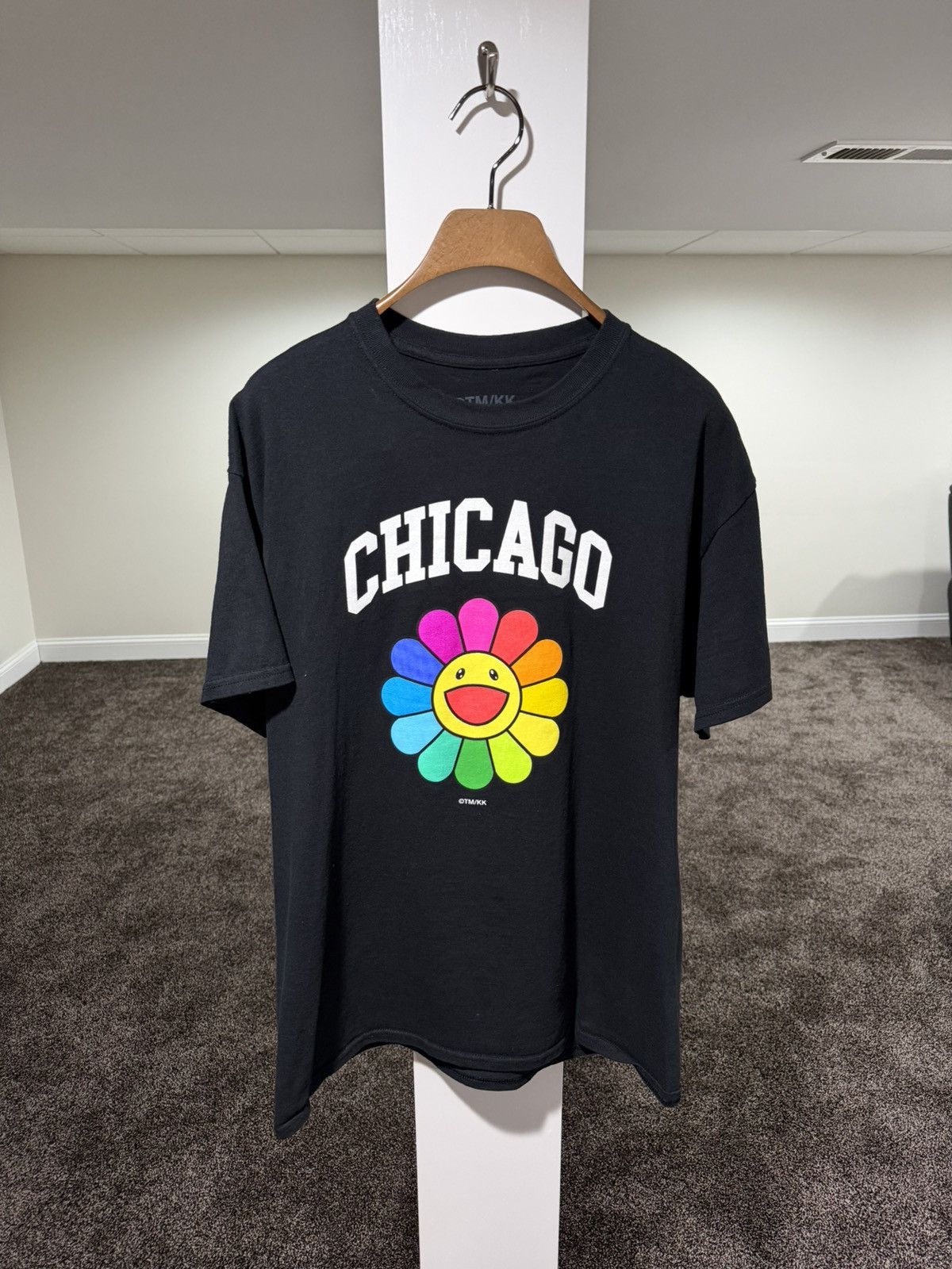 Takashi Murakami Takashi Murakami Chicago Complexcon Flower Black T-Shirt Size US L / EU 52-54 / 3 - 11 Thumbnail
