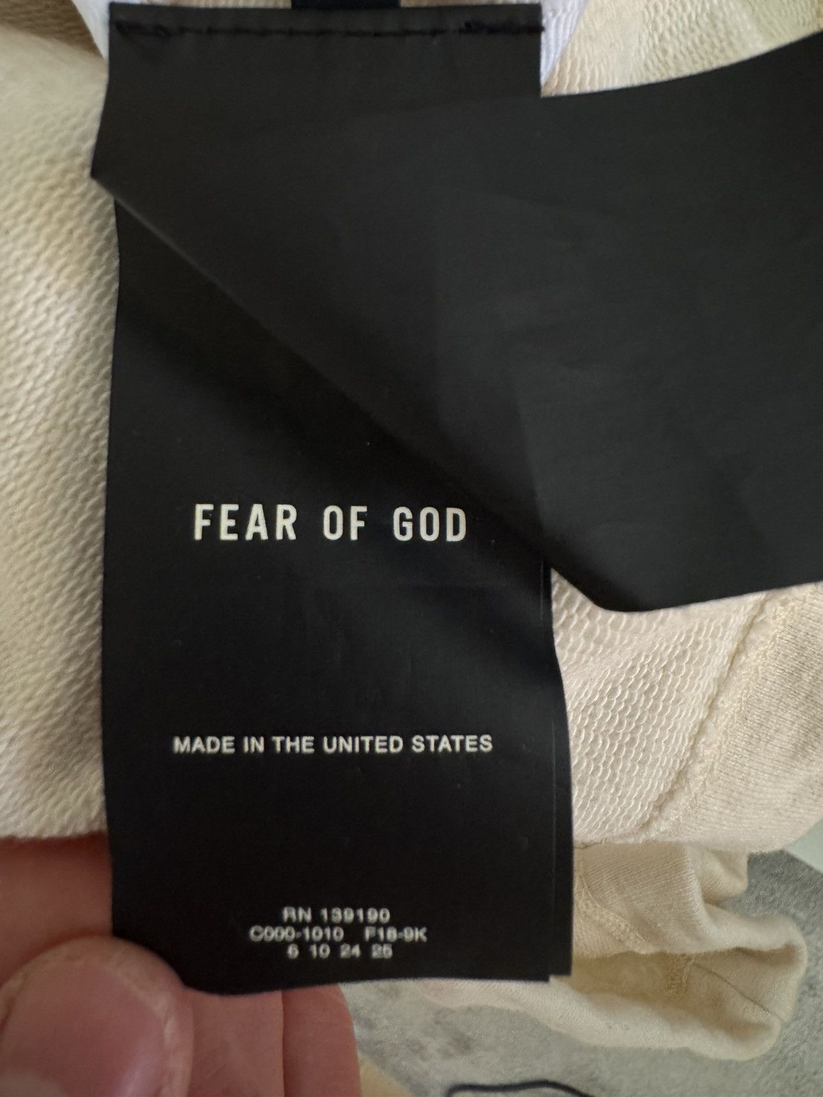 Fear of God Fear Of God Henley Sixth Collection Size US L / EU 52-54 / 3 - 6 Thumbnail