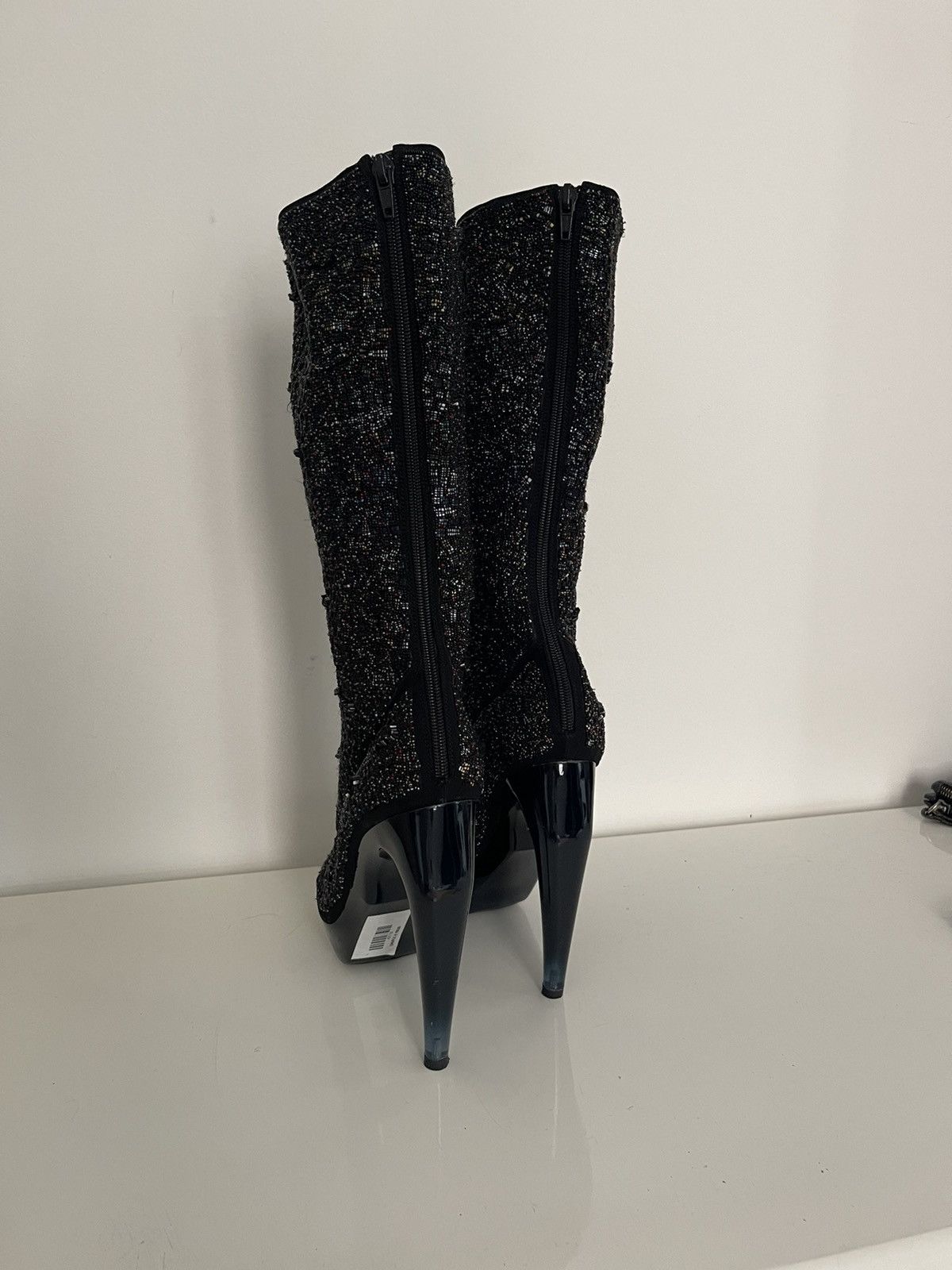 Jil Sander Jil Sander by Raf Simons embroidered sample boots size 39 Size US 9 / IT 39 - 3 Thumbnail