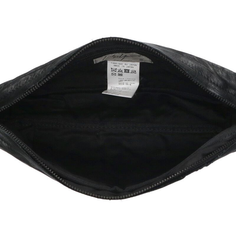 Yohji Yamamoto Yohji Yamamoto POUR HOMME // Cow leather waist bag Size ONE SIZE - 3 Thumbnail
