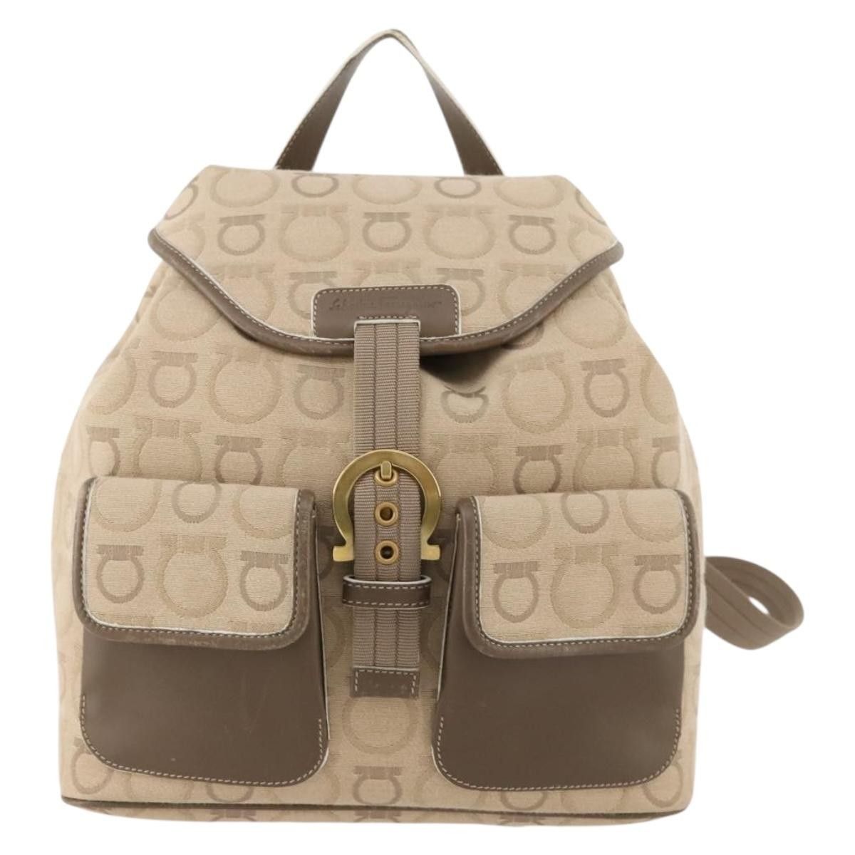 Salvatore Ferragamo Salvatore Ferragamo Gancini Canvas Size ONE SIZE - 1 Thumbnail