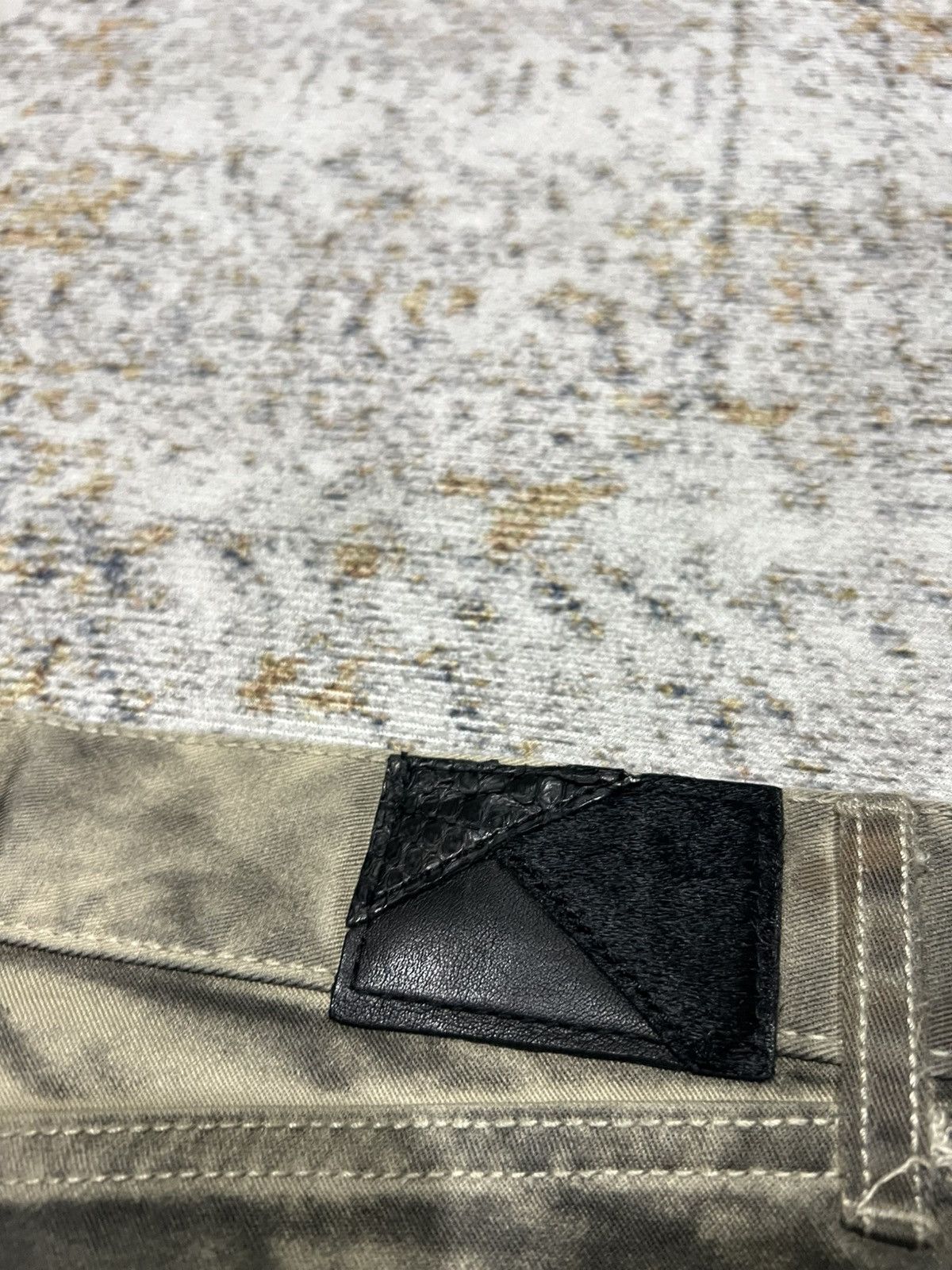 GOSTAR DE FUGA Fuga Distressed Mudwash Flared Pants Size US 30 / EU 46 - 7 Thumbnail