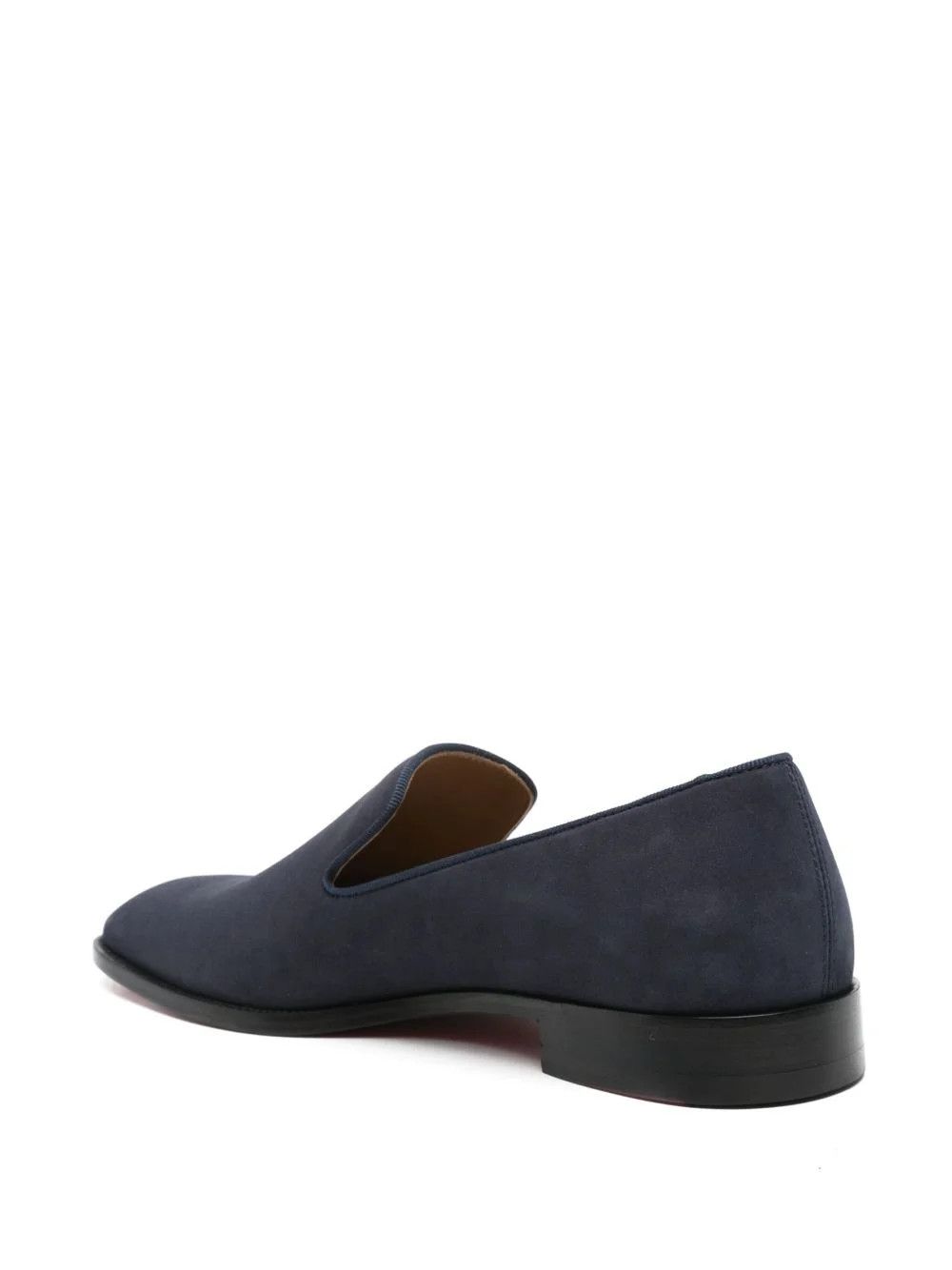 Christian Louboutin o1h1sh10226 Suede Loafers in Blue Size US 8 / EU 41 - 3 Thumbnail