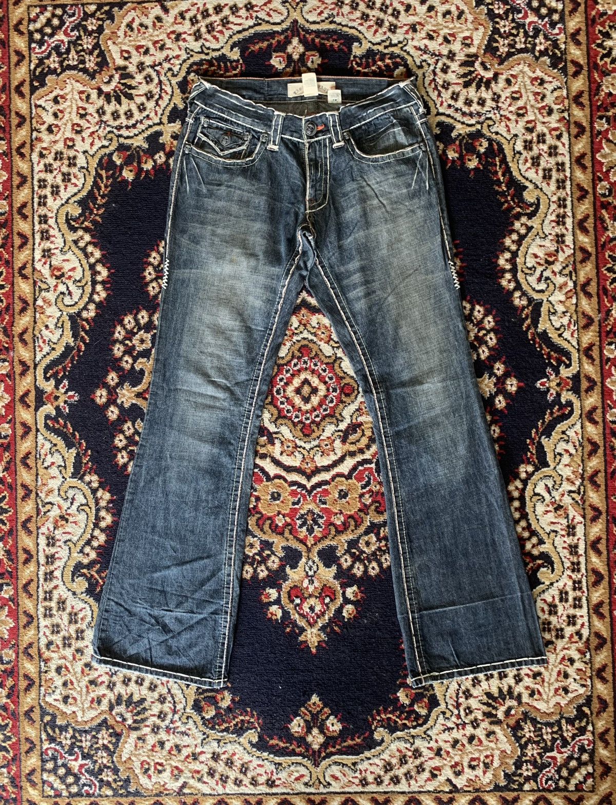 Other LAGUNA BEACH JEANS FLARE SKOLL DENIM Size US 32 / EU 48 - 2 Thumbnail