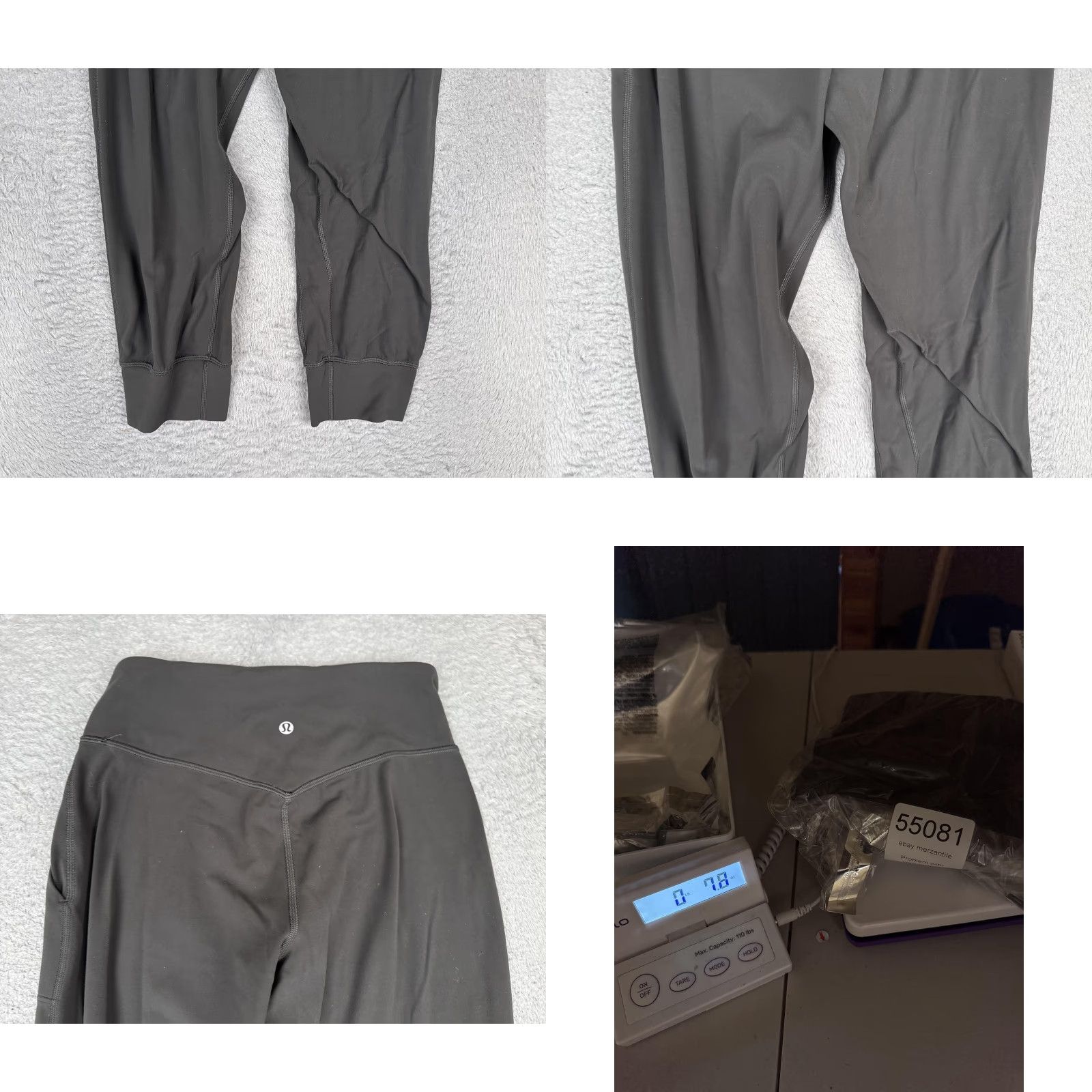Lululemon VINTAGE Lululemon Pants Women 4 Gray Align Jogger Crop 23" Nulu Fabric W6ATAS Size 27" / US 4 / IT 40 - 9 Thumbnail