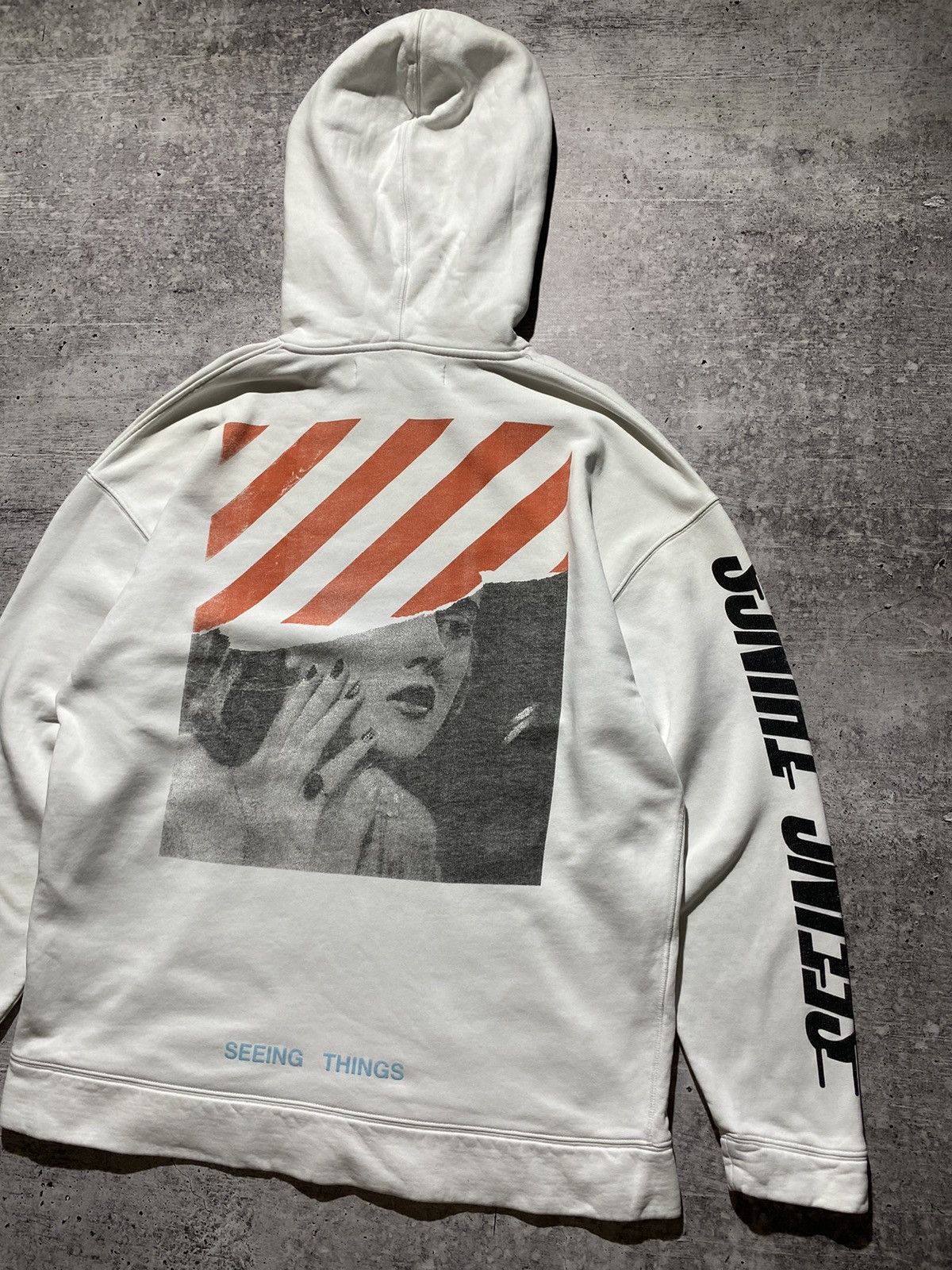 Off-White OFF WHITE Marilyn Monroe rare hoodie Size US M / EU 48-50 / 2 - 13 Thumbnail