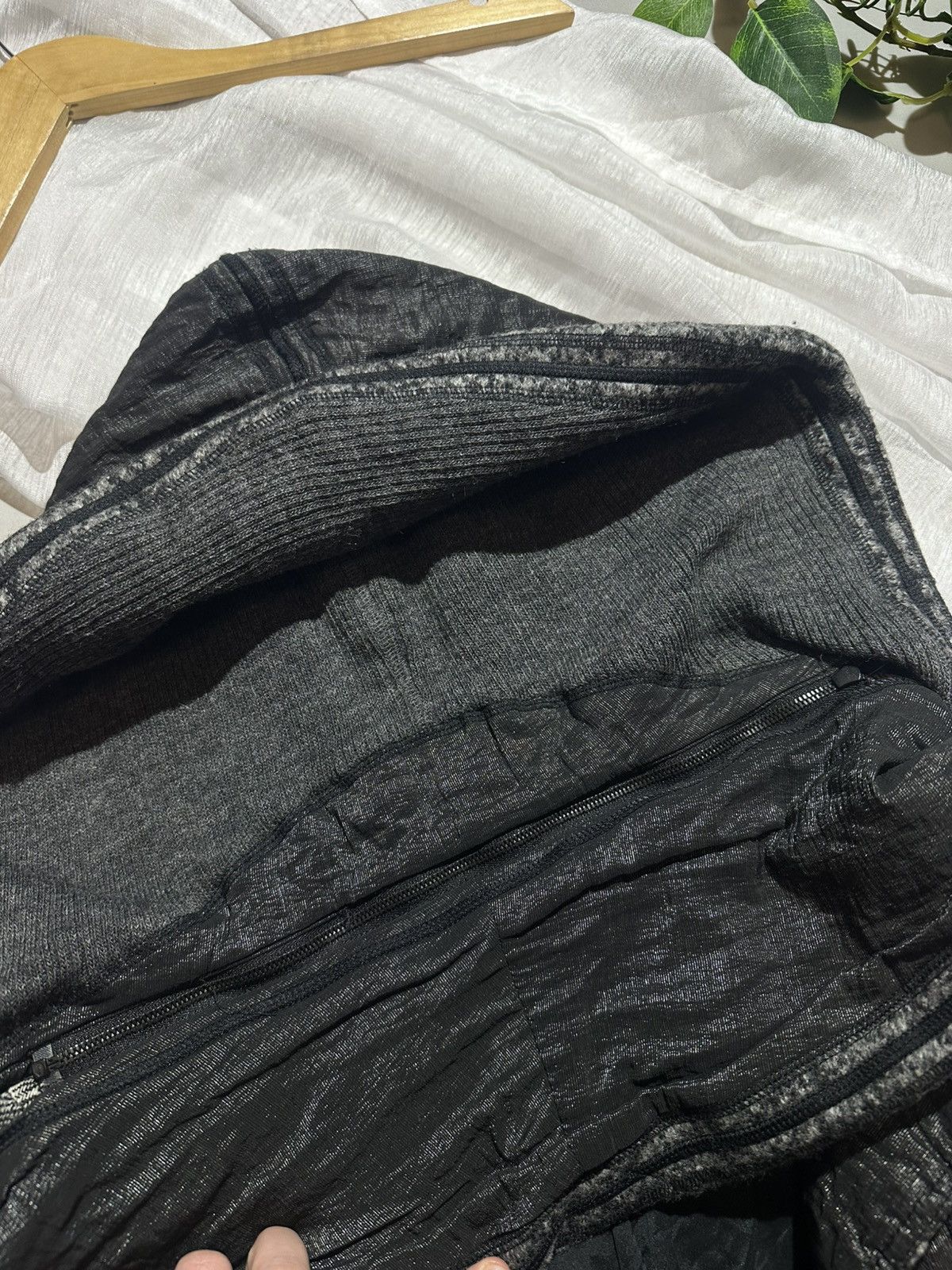 Other Beate Heymann Streetcouture Wool Jackets Textured Hooded Size L / US 10 / IT 46 - 13 Thumbnail
