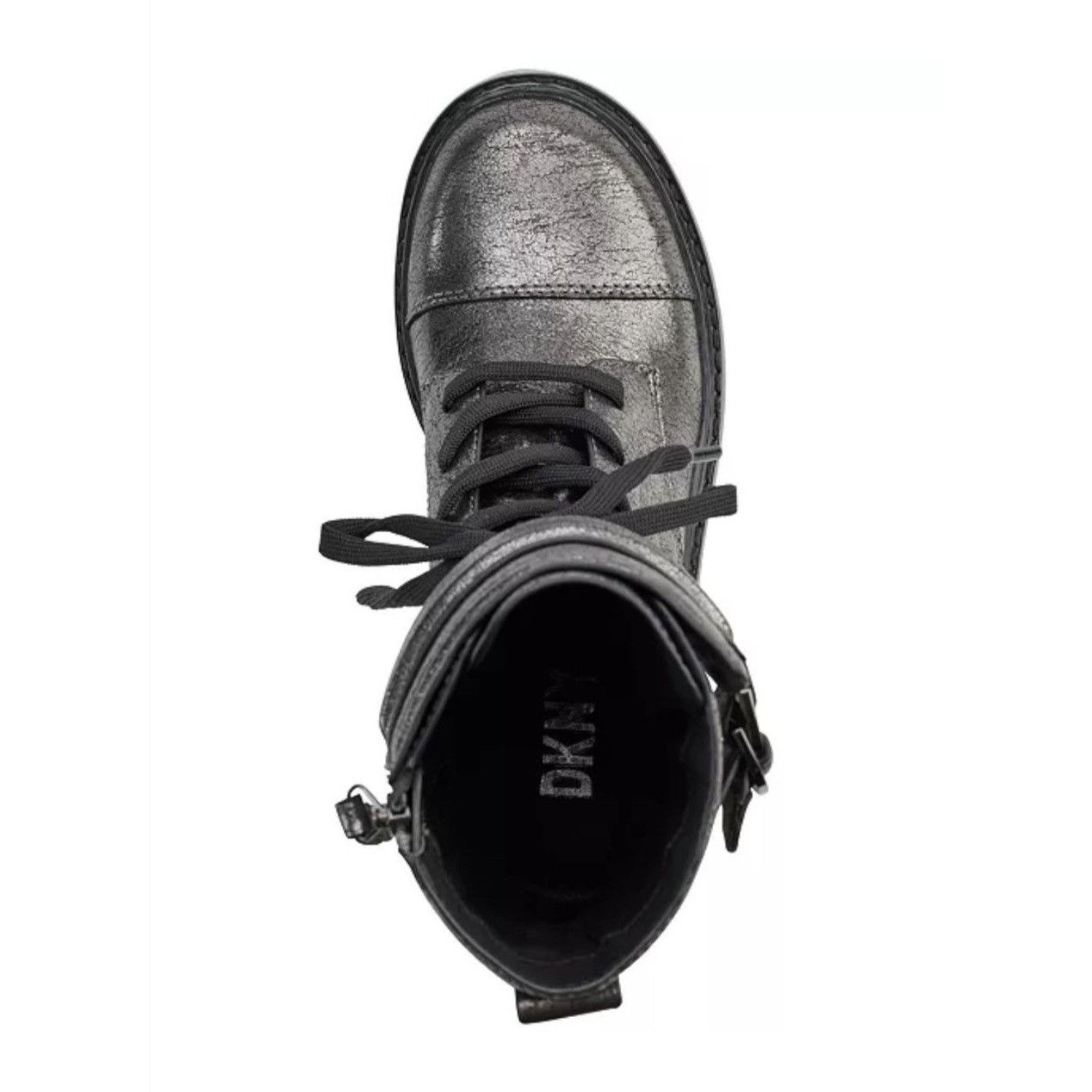 DKNY DKNY / Basia Combat / Metallic / Boots With Side Zipper & B Size US 10 / IT 40 - 4 Thumbnail