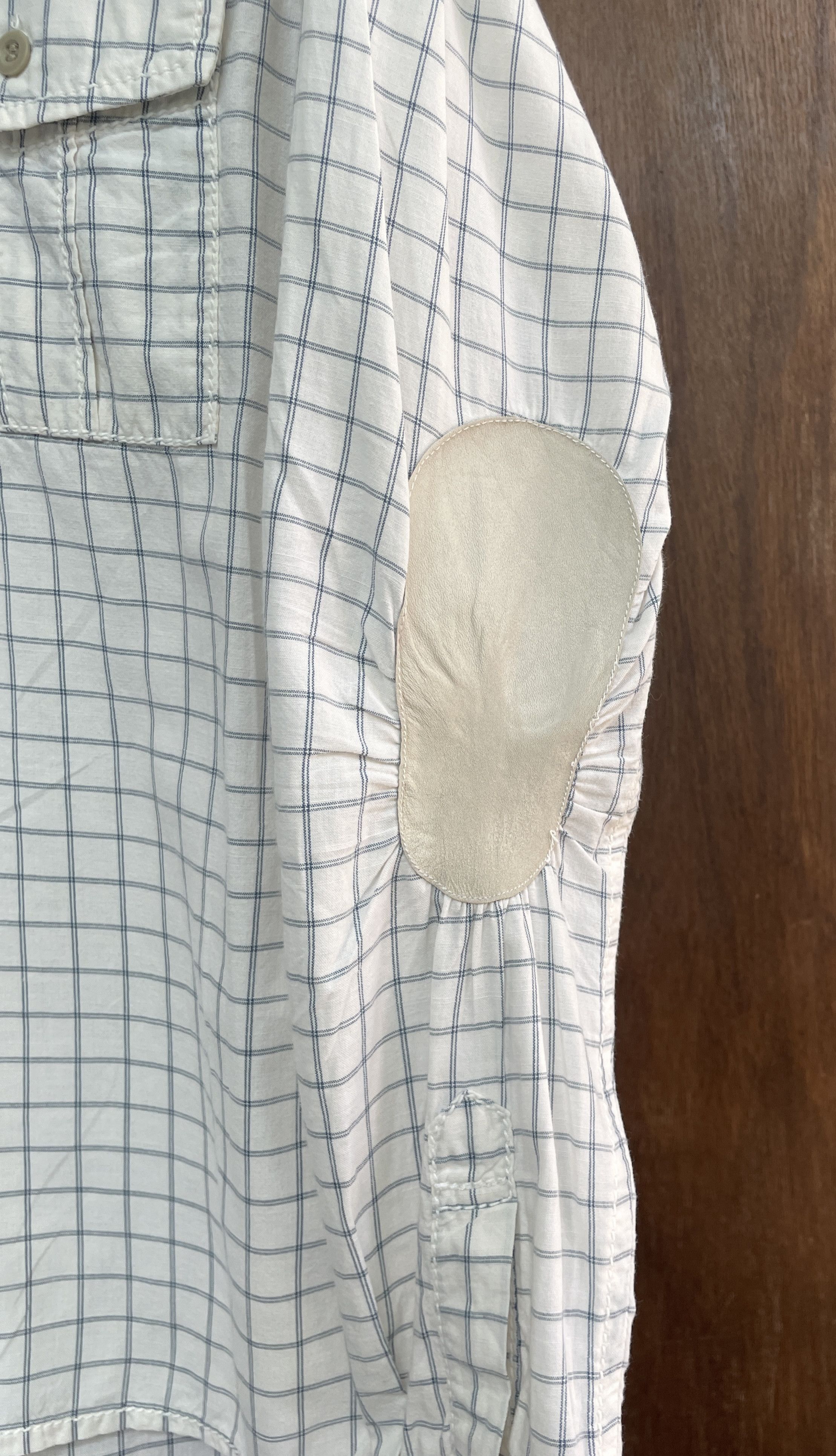 Maison MIHARA YASUHIRO MIHARAYASUHIRO Two Pocket Wool Elbow Patch Shirt Size US S / EU 44-46 / 1 - 4 Thumbnail