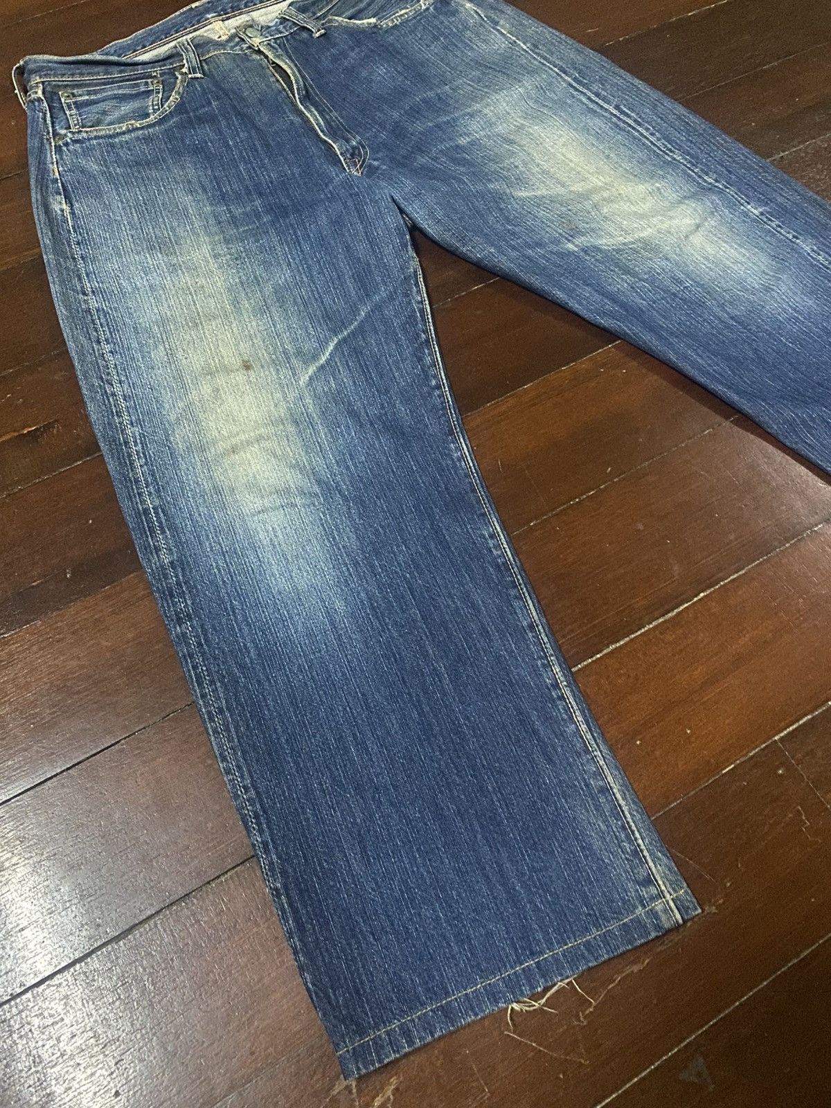 Warehouse & Co. Vintage 40s world war II inspired JOE McCOY 901 Z Selvedge Size US 36 / EU 52 - 6 Thumbnail