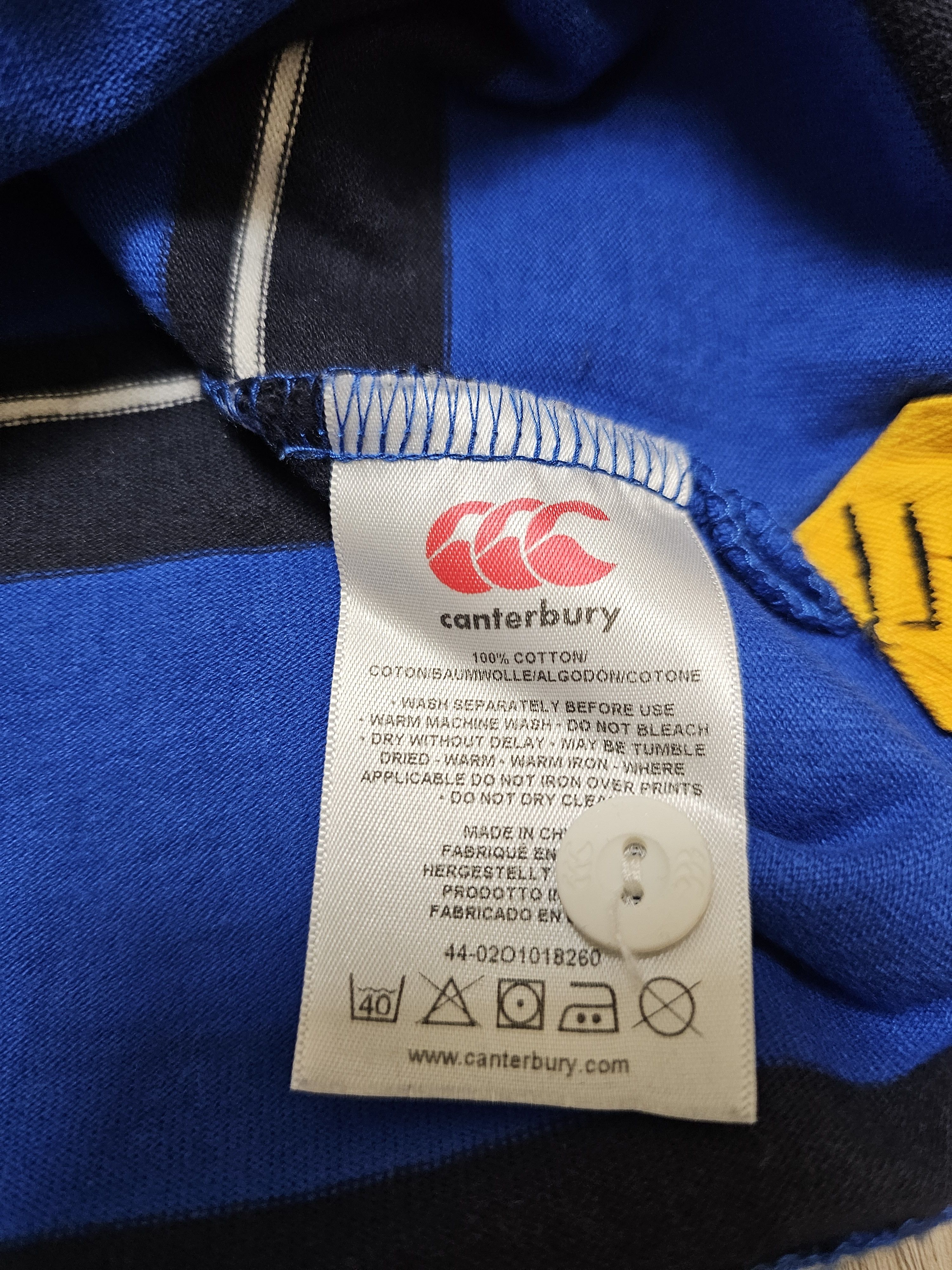 All Sport × Canterbury of New Zealand × Vintage LEINSTER RUGBY UNION VINTAGE SHIRT RUGBY COTTON POLO JERSEY Size US M / EU 48-50 / 2 - 7 Thumbnail