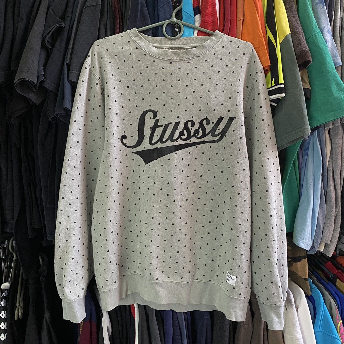 Stussy Men’s Stussy Big Graphic logo Japanese y2k sweatshirt Size US M / EU 48-50 / 2 - 1 Thumbnail