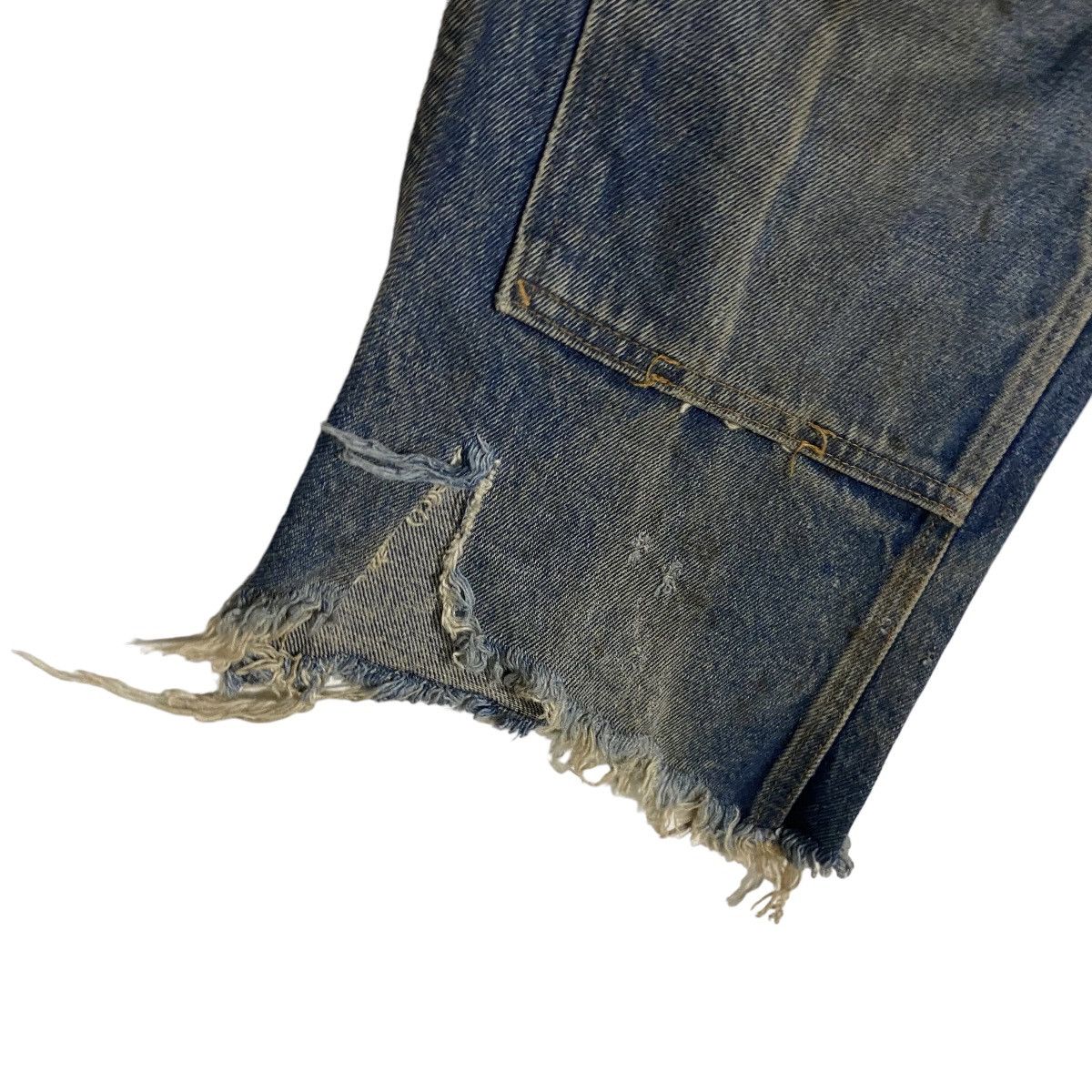 Vintage Prison Blu double knee distressed worker pant Size US 32 / EU 48 - 11 Thumbnail
