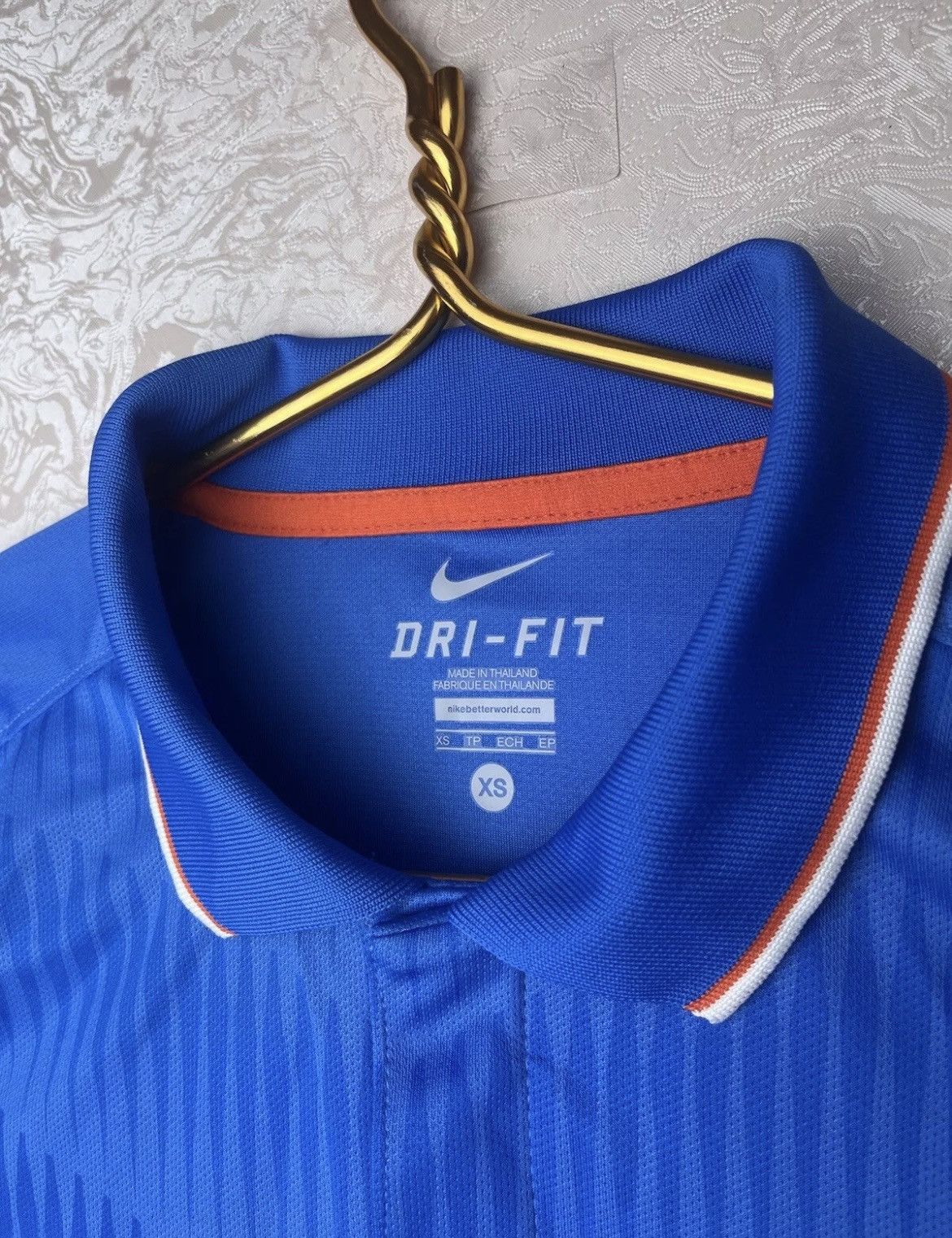 Nike India National Cricket Nike Jersey Size XS Star India Size US XS / EU 42 / 0 - 3 Thumbnail