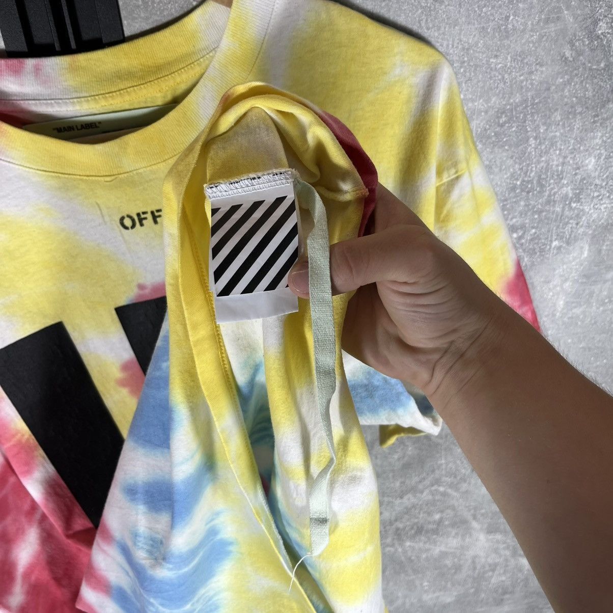 Off-White OFF WHITE x IN STYLE TIE DYE BIGLOGO TSHIRT TEE VIRGIL ABLOH Size US L / EU 52-54 / 3 - 16 Thumbnail