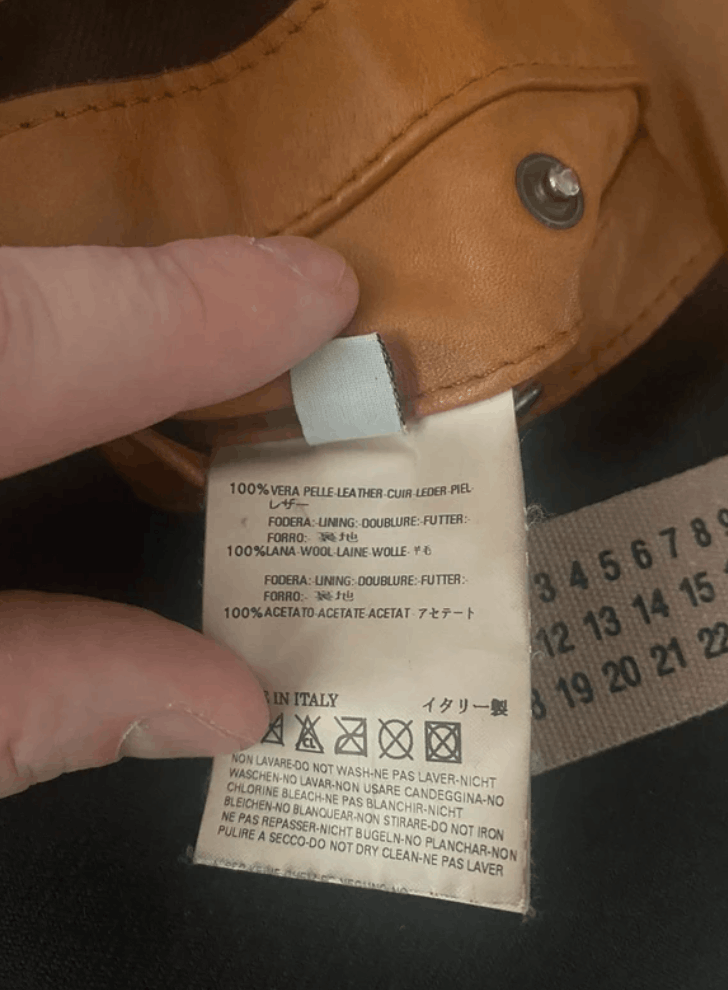 Maison Margiela MAISON MARGIELA Jacket Leather Iconic Aviator Coat Bomber Size US S / EU 44-46 / 1 - 7 Thumbnail