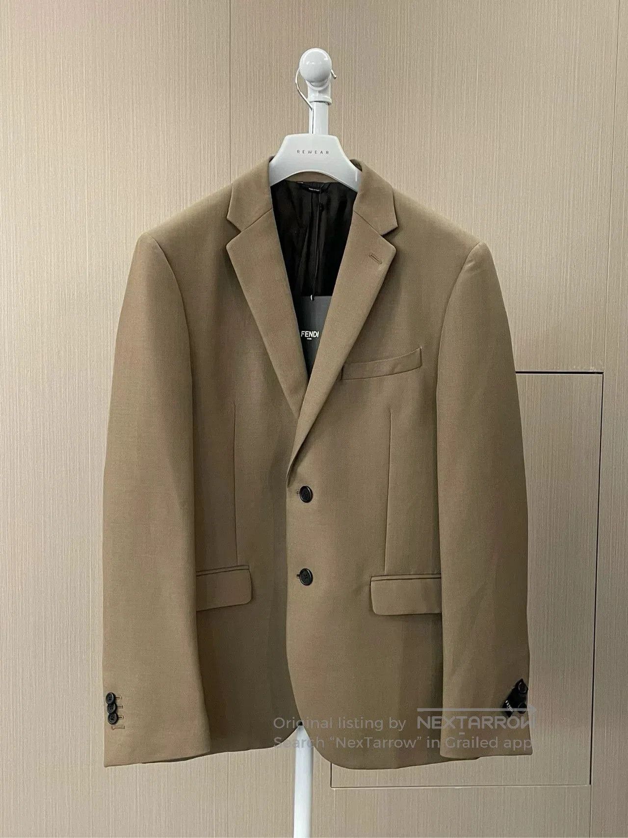 Fendi Fendi Brown Blazer Coat New With Tags. Size US M / EU 48-50 / 2 - 1 Thumbnail